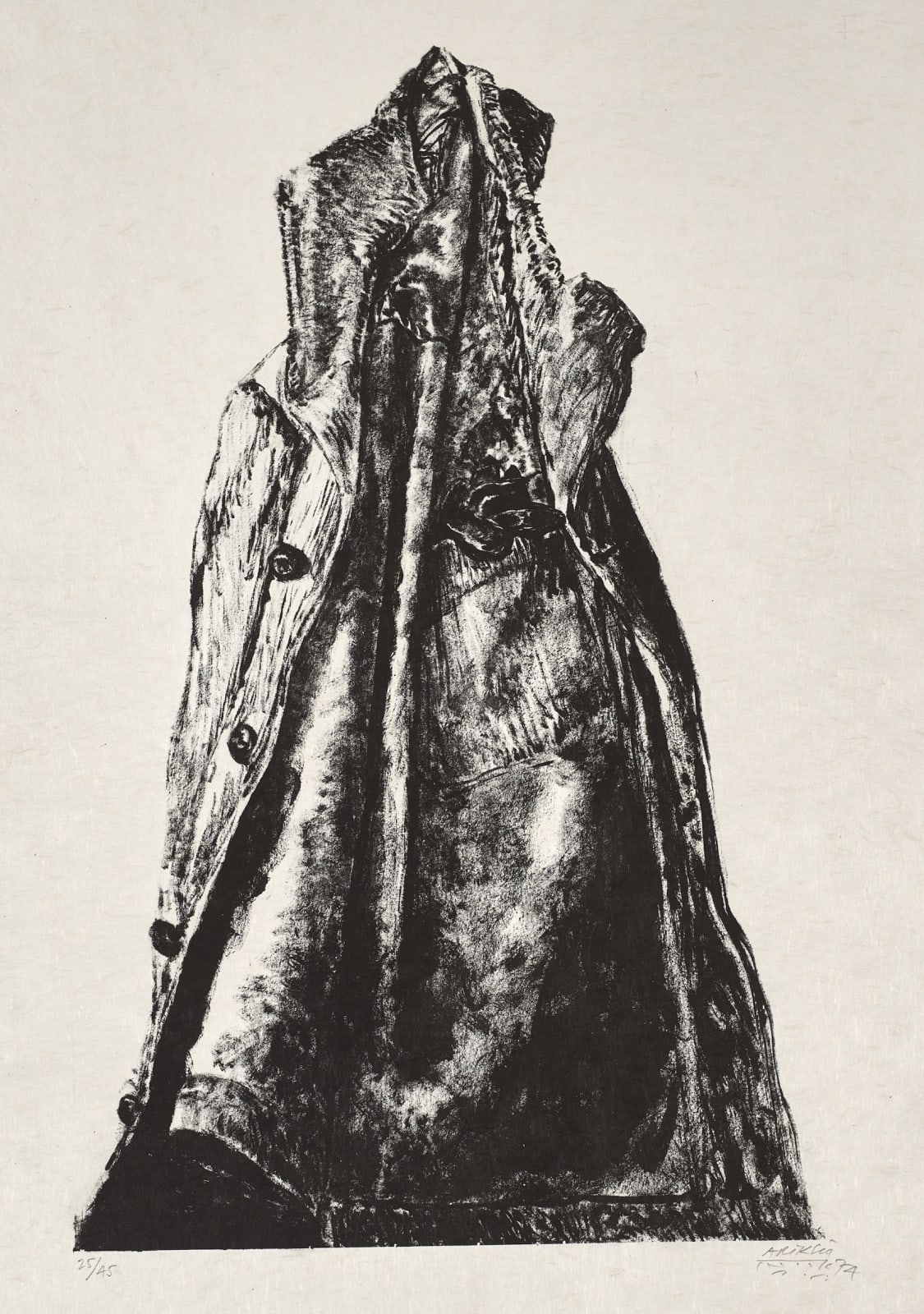 Avigdor Arikha, Coat
