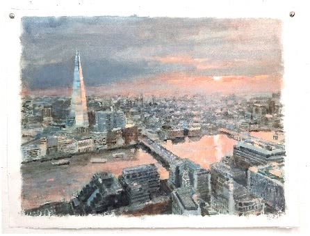 Alex Rennie, Late sun, Skygarden, 2024