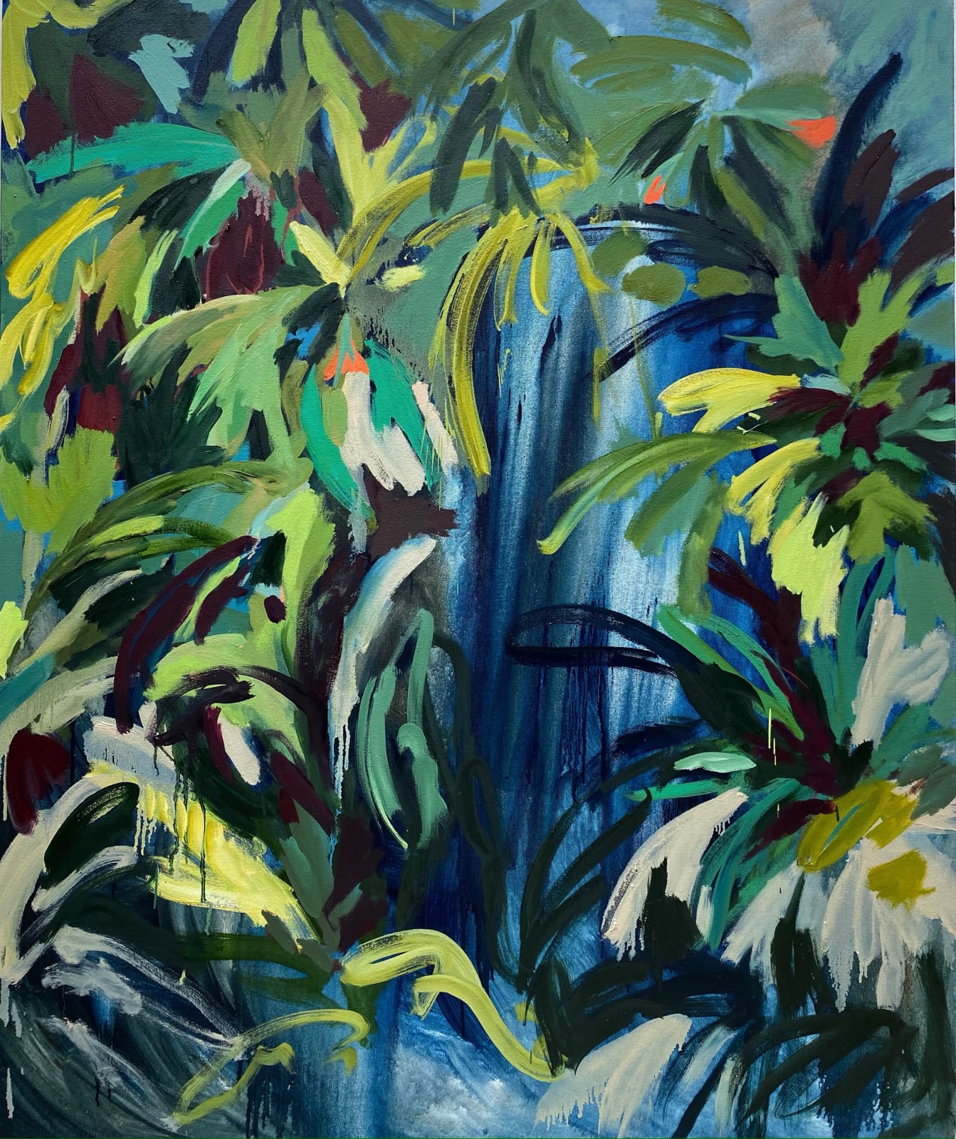 Mary West, A Rainy Day at Kew , 2023 | The Hyde Gallery