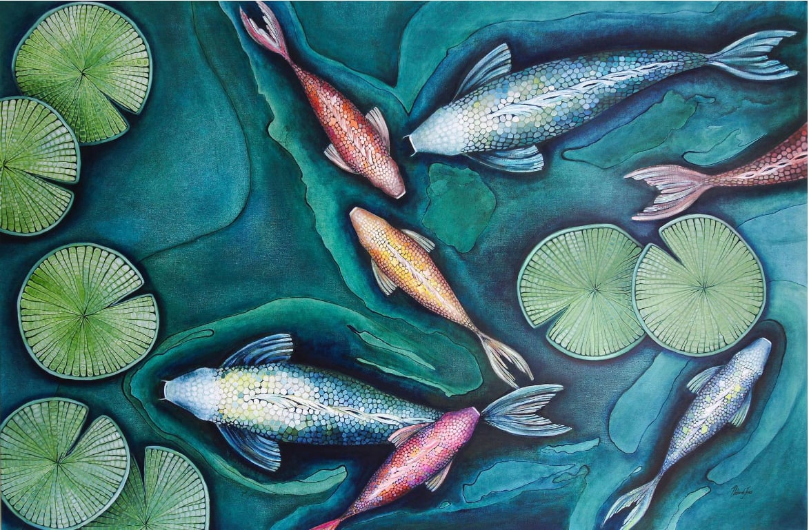 Deborah Jones, Esoteric Pond, 2023