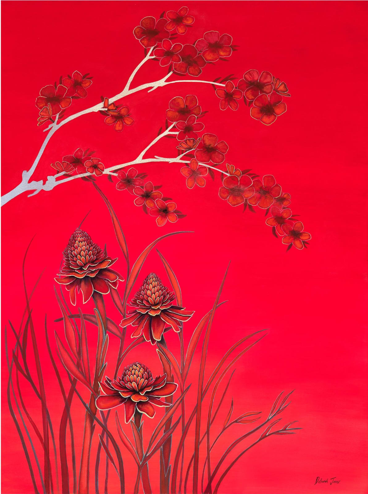 Deborah Jones, Red sky, 2024