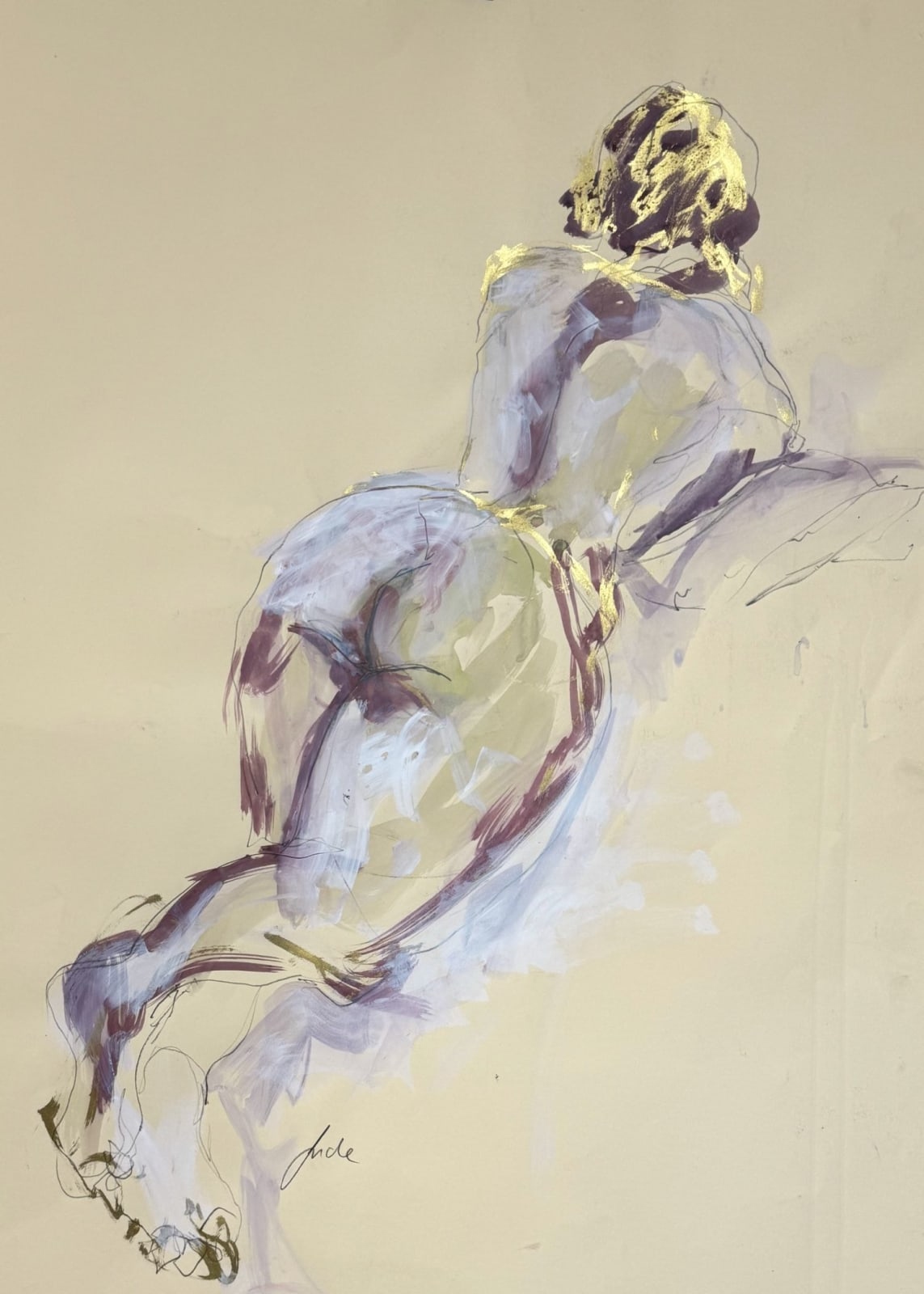 Judith Brenner, Solfrid Reclining, 2025