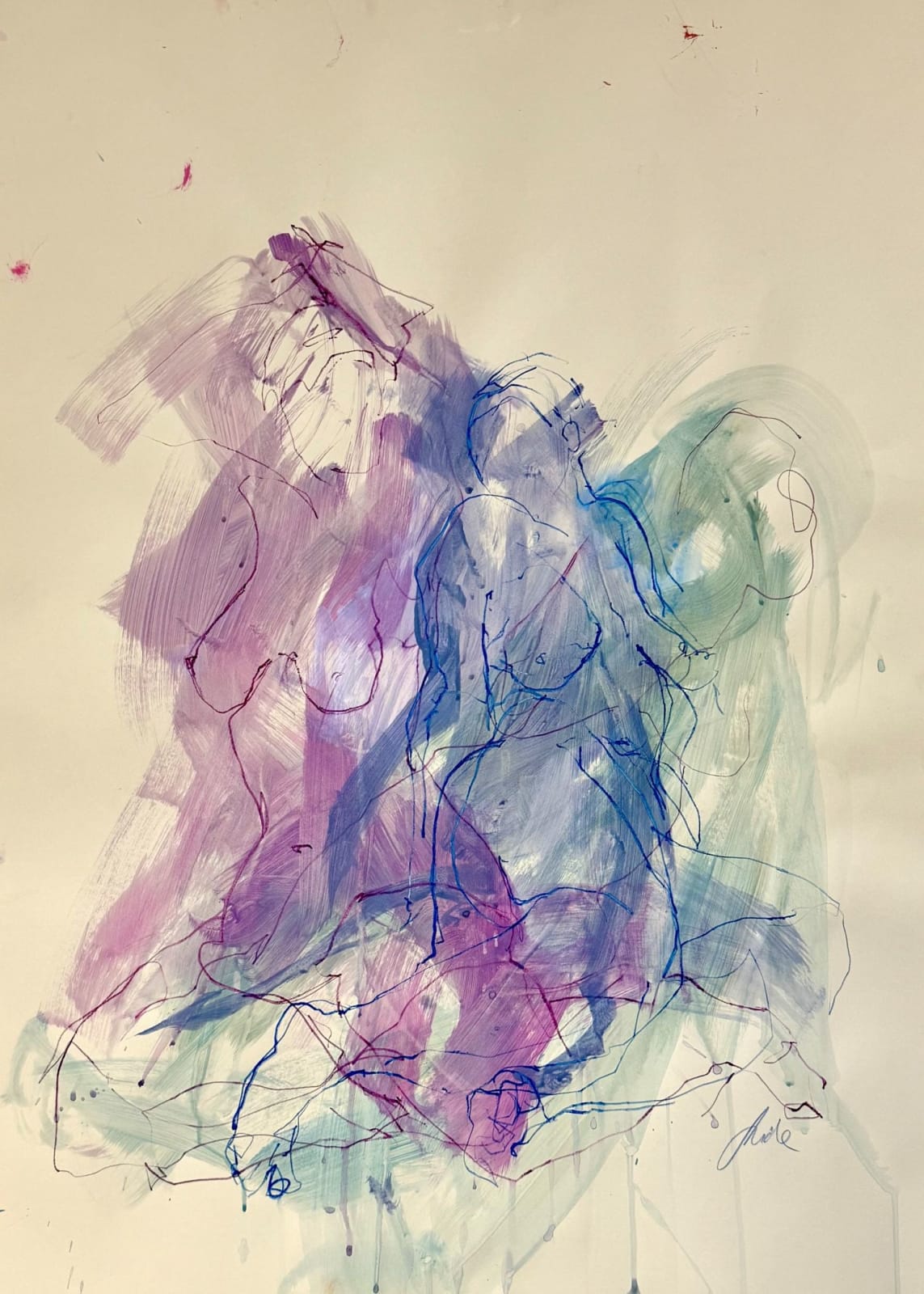 Judith Brenner, Solfrid in 3 Poses, 2025