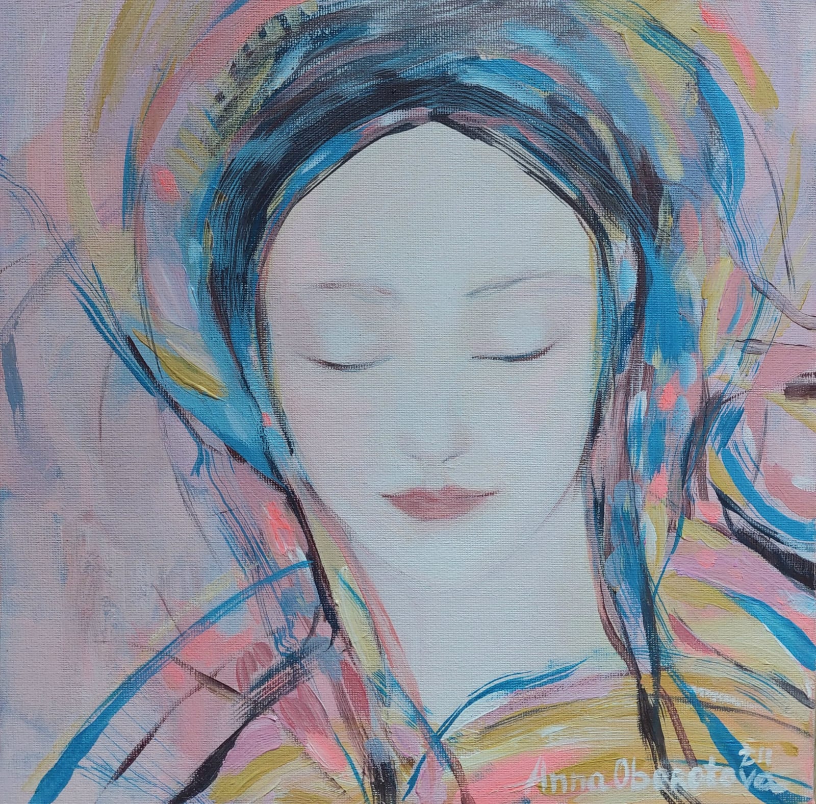 Anna Oborotova, Under My Light , 2024