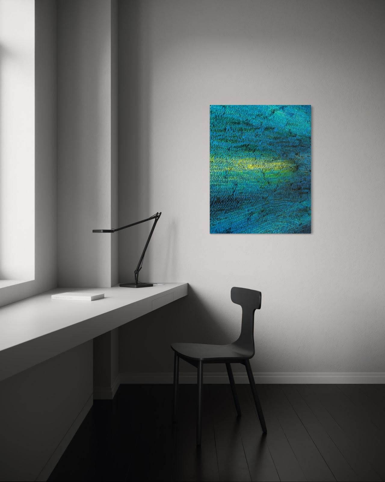 Carmen Baena, Atardecer con viento IV, 2025