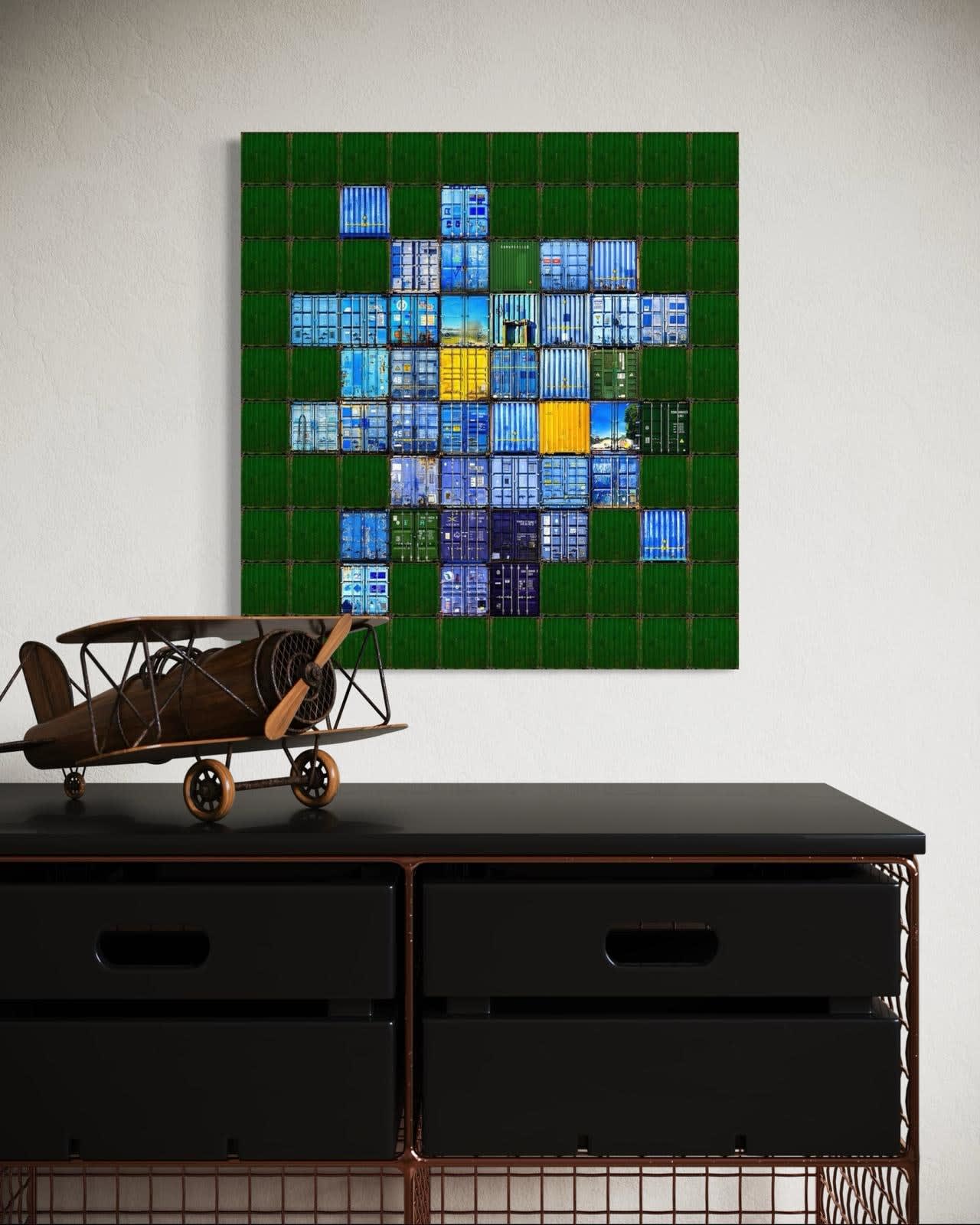 Didier Engels, Verdant Blue, 2025