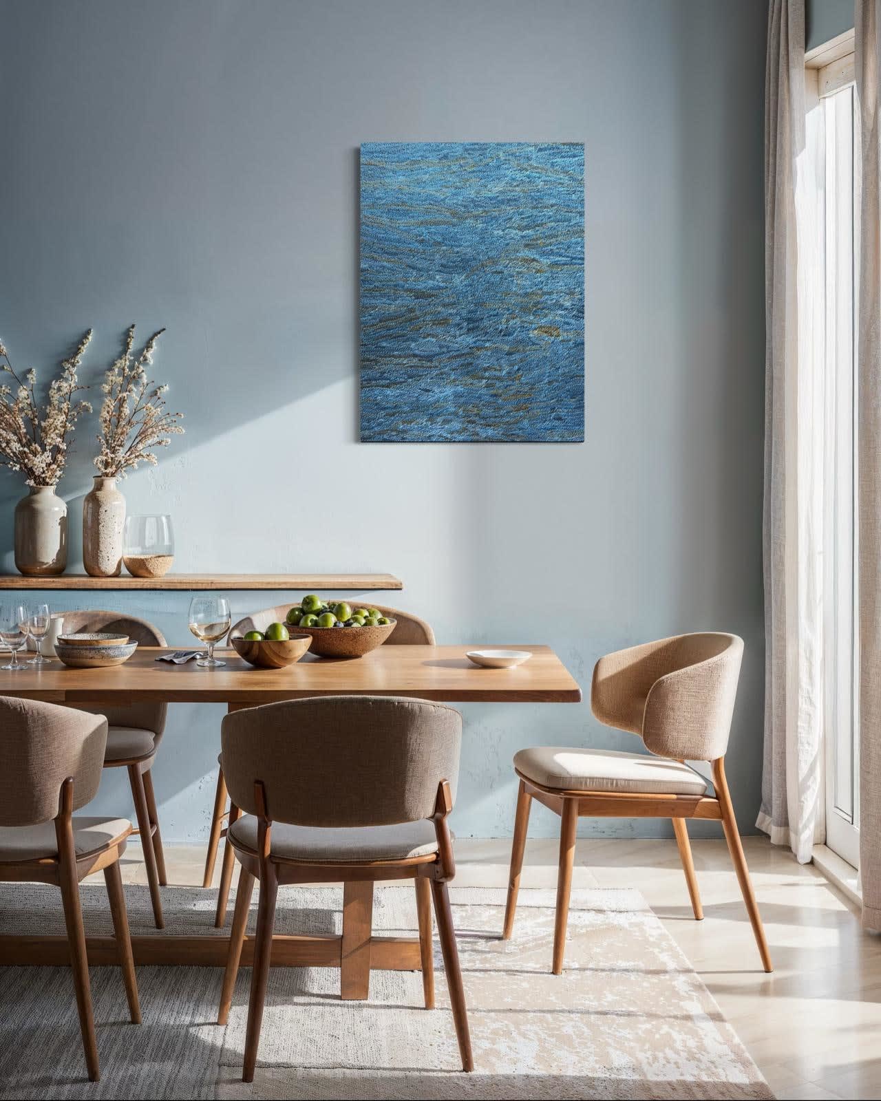 Carmen Baena, El azul del viento VII, 2025