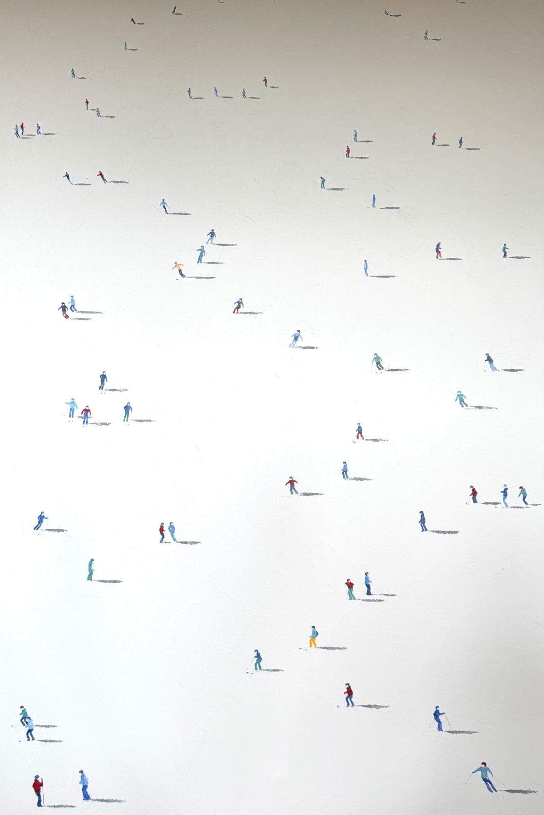 Eline De Jonge, Shadows on White - 8, 2025