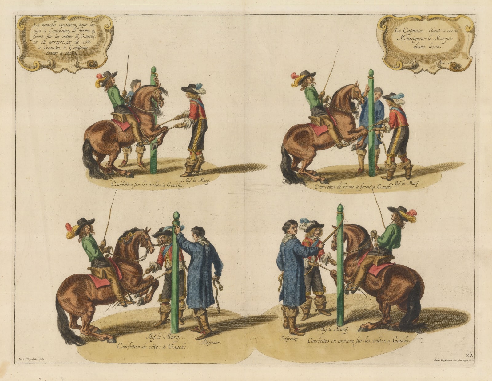 William Cavendish (Duke of Newcastle), Horses - Dressage, 1743