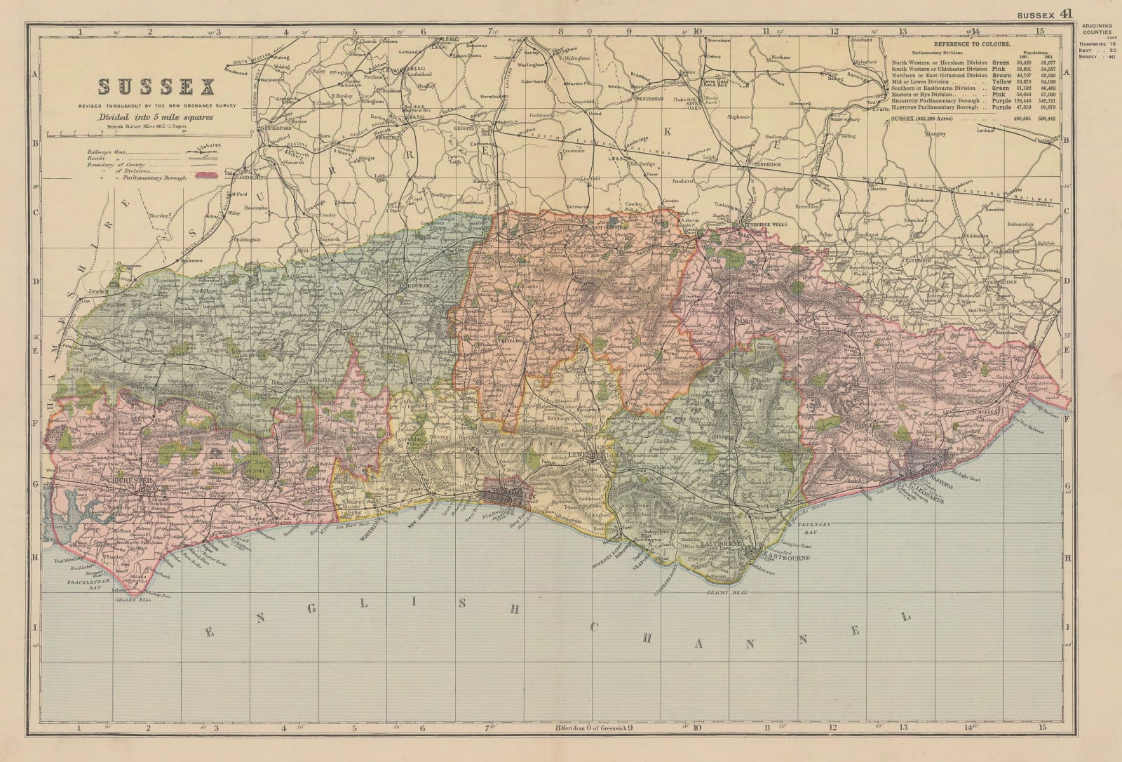 George W. Bacon, Sussex, 1895