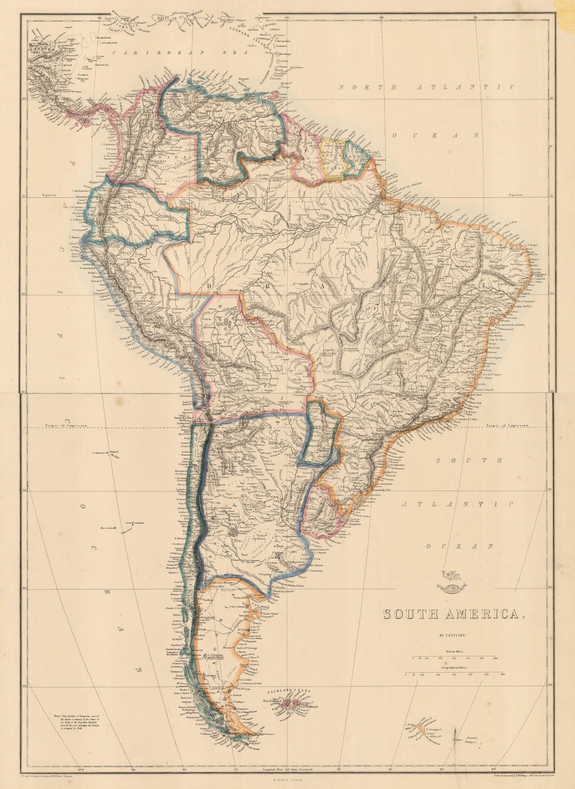 Edward Weller, South America, 1863