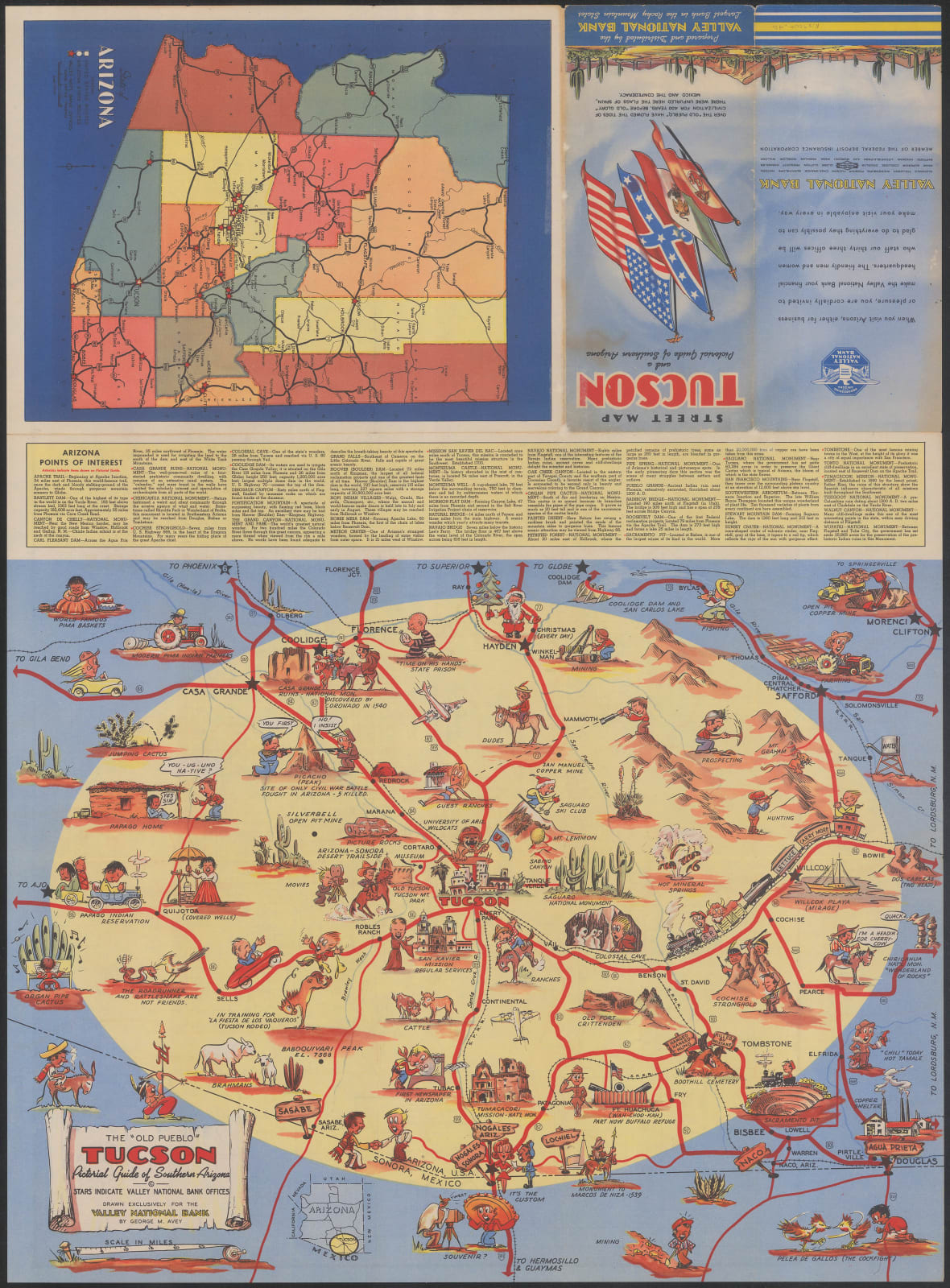Rand, McNally & Co., Tucson, Arizona, 1950 (c.)