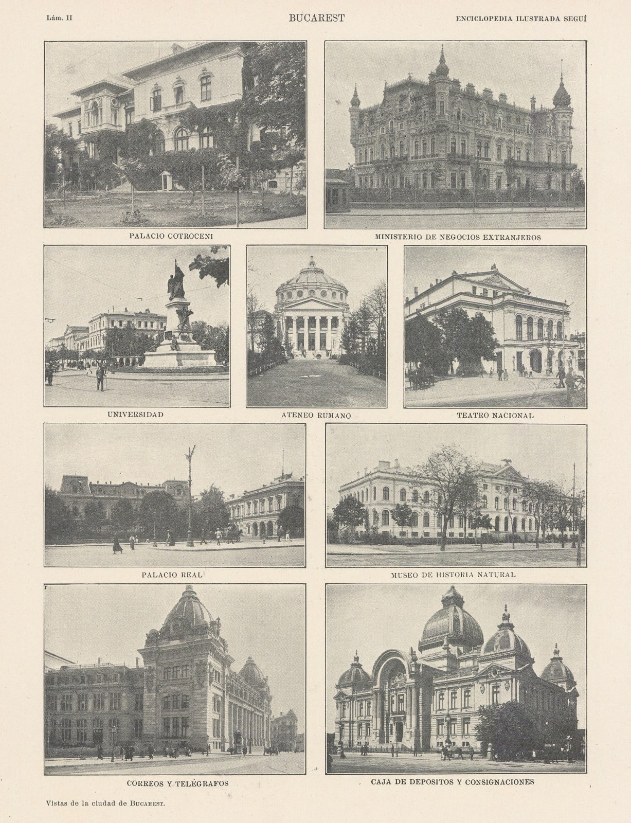 Enciclopedia Segui, Bucharest, 1910 (c.)