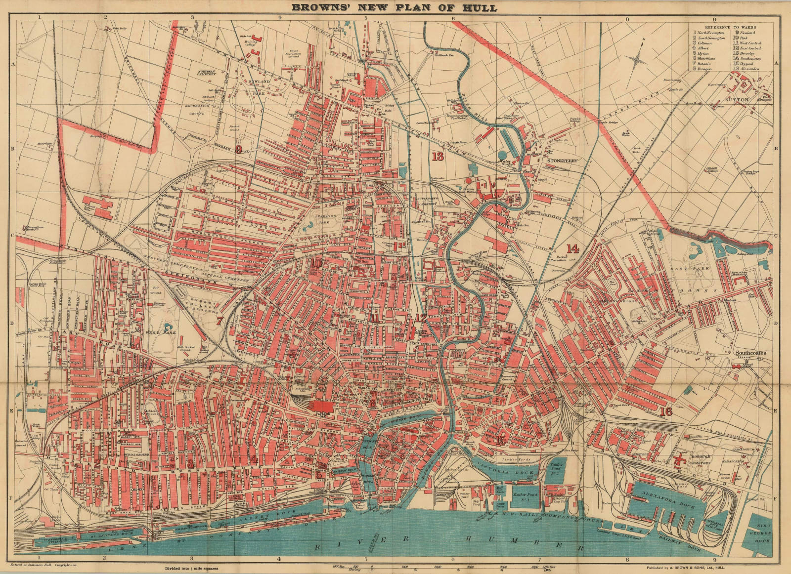 Anthony Brown & Sons Ltd., Hull, 1890 c.