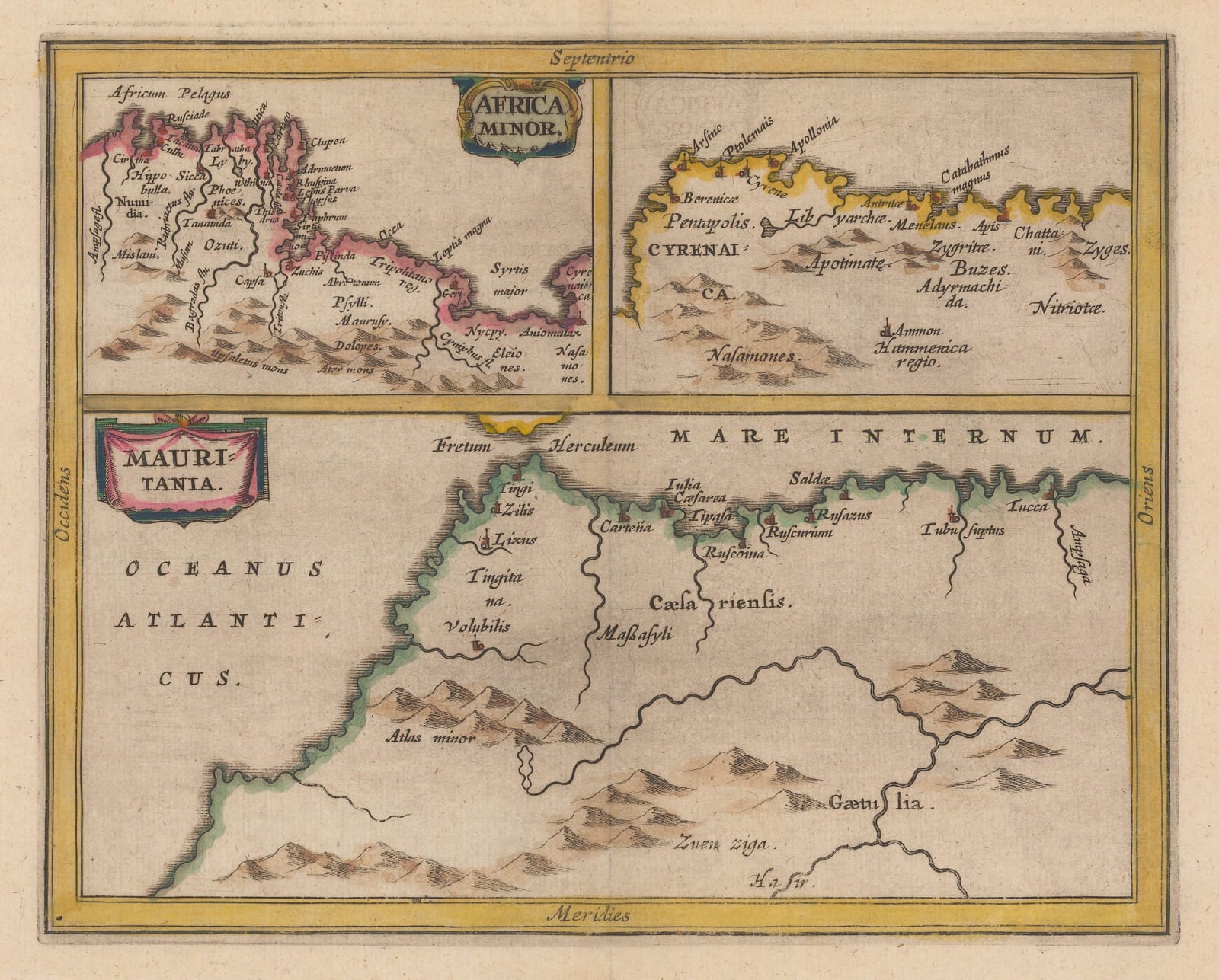 Jan Jansson, North Africa during the Classical Era, 1661