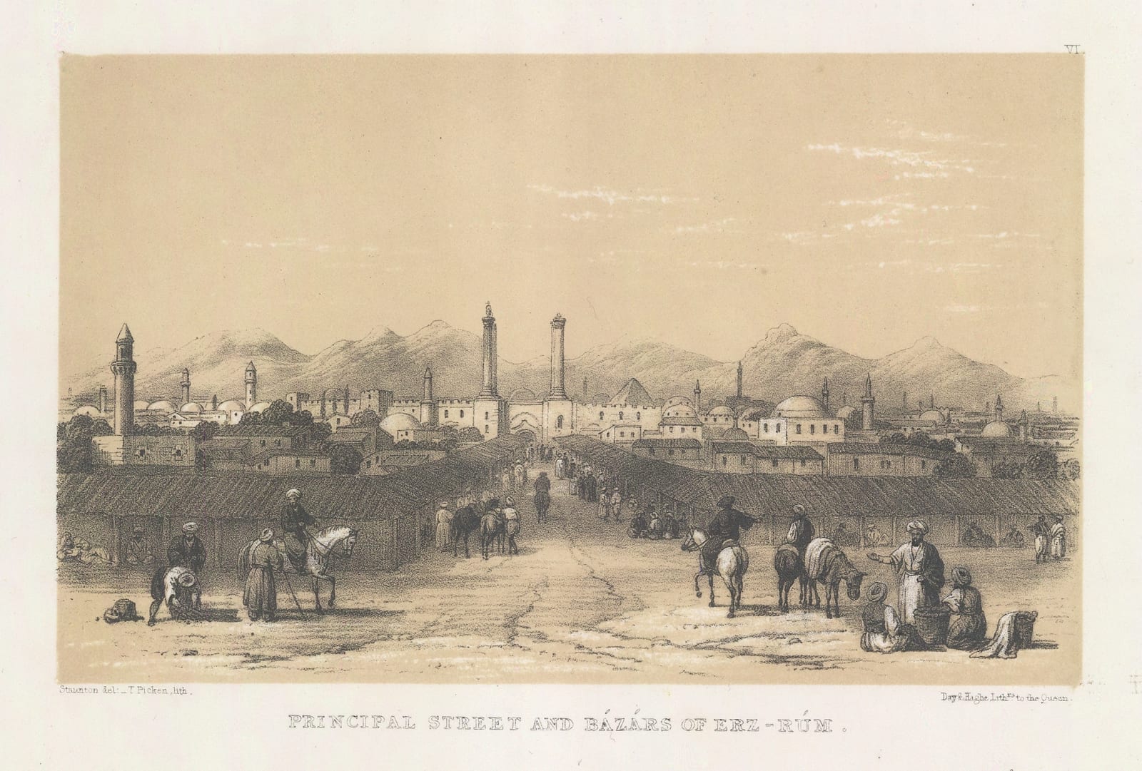 Lt. Col. Francis Rawdon Chesney, Armenia - Erzurum, 1850