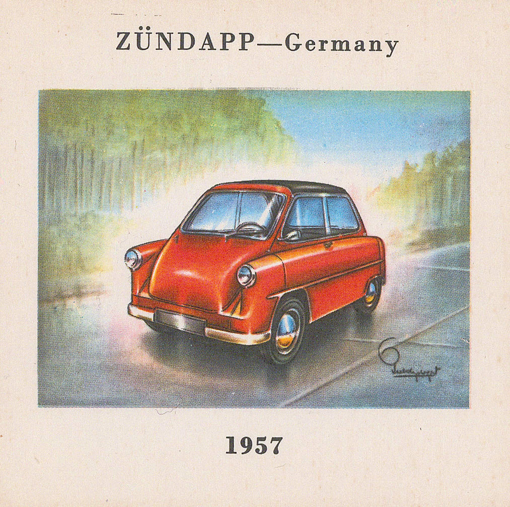 Anonymous, Automobiles - German cars, 1960 c.