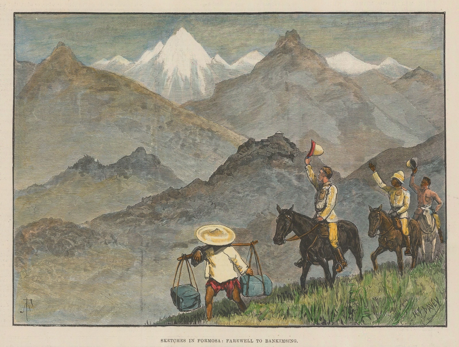 Illustrated London News (ILN), Taiwan - Bankimsing, 1890