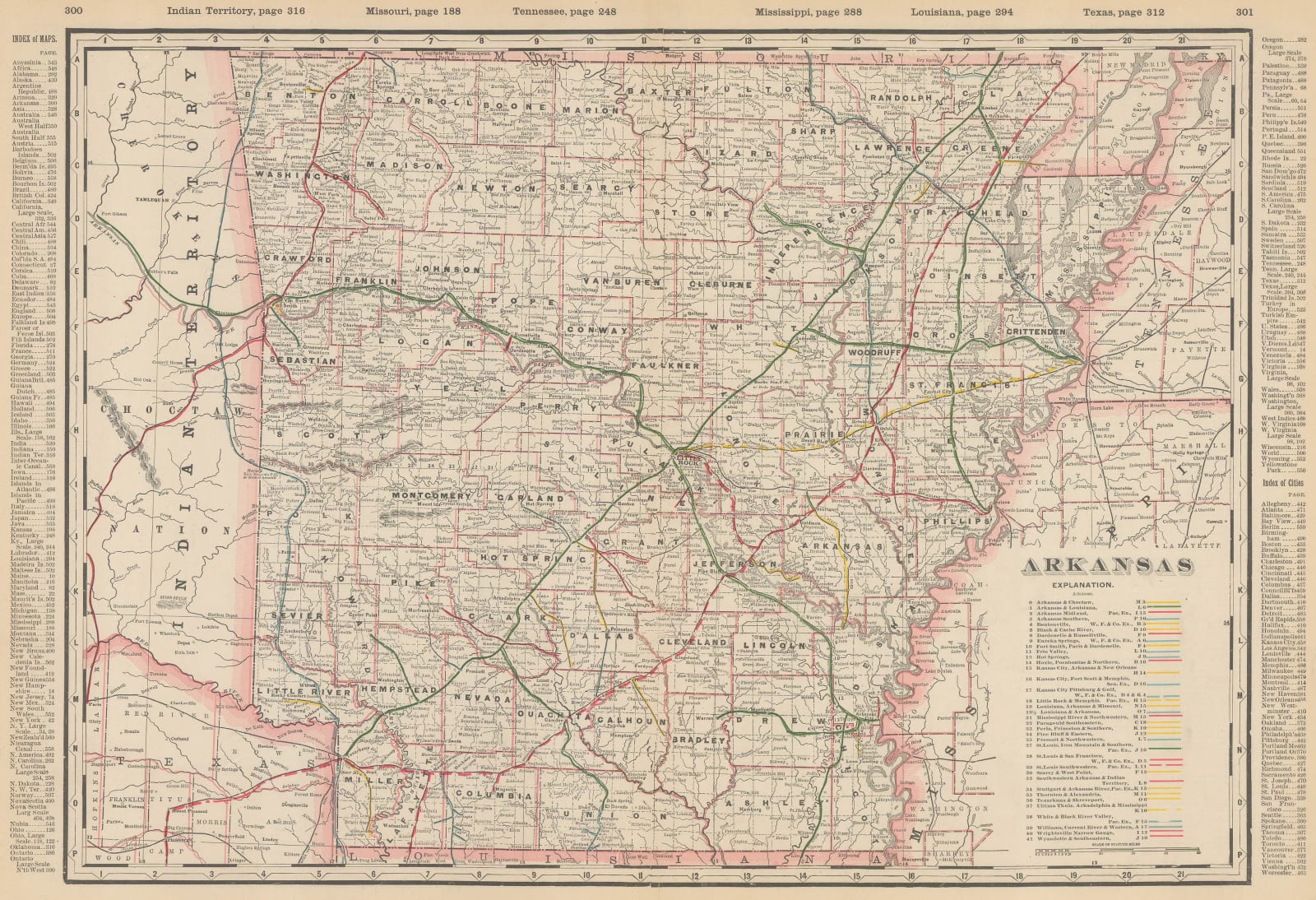 George Cram, Arkansas, 1897