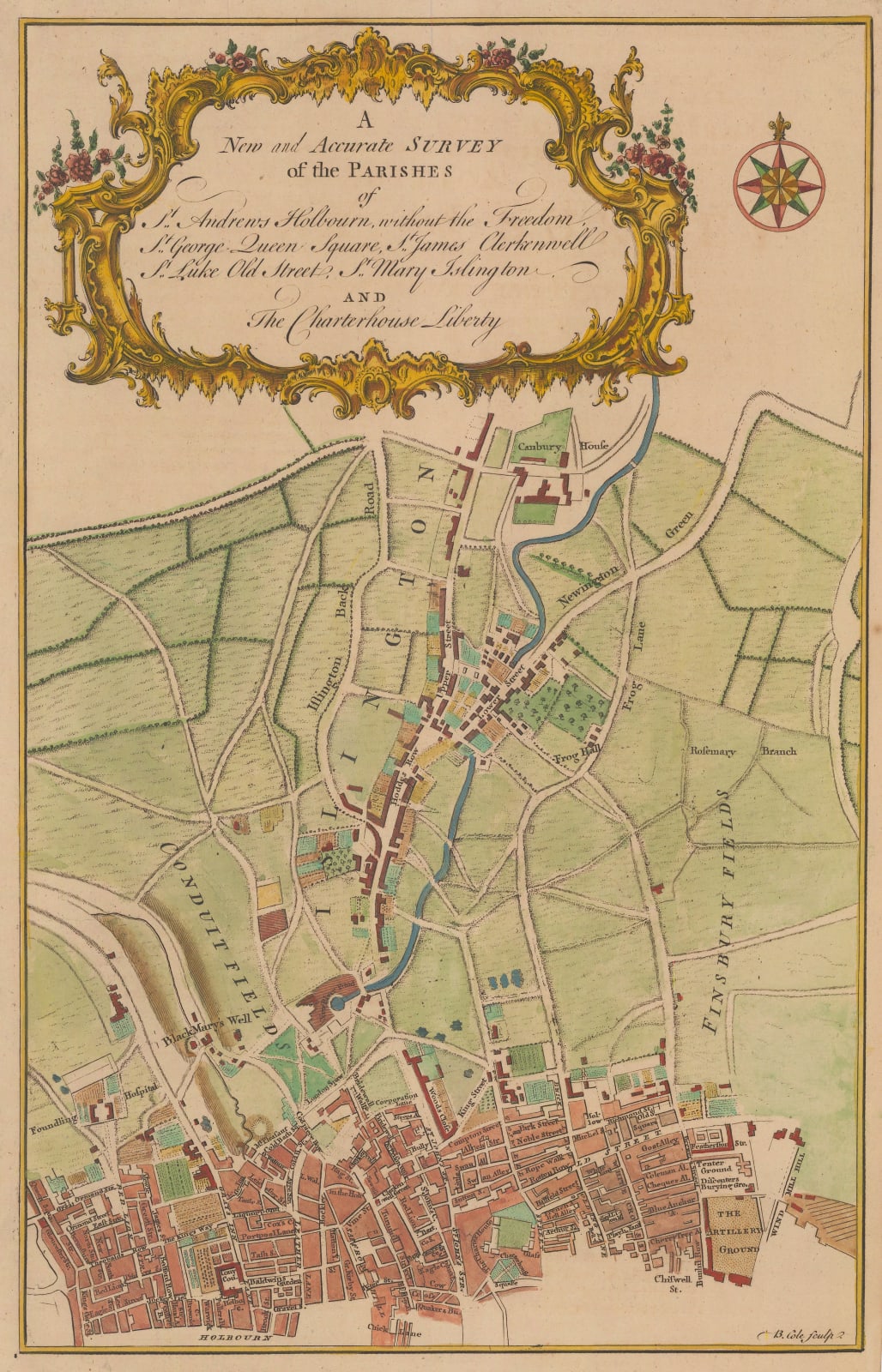 William Maitland, Islington, Holborn, Clerkenwell & Farringdon, 1755
