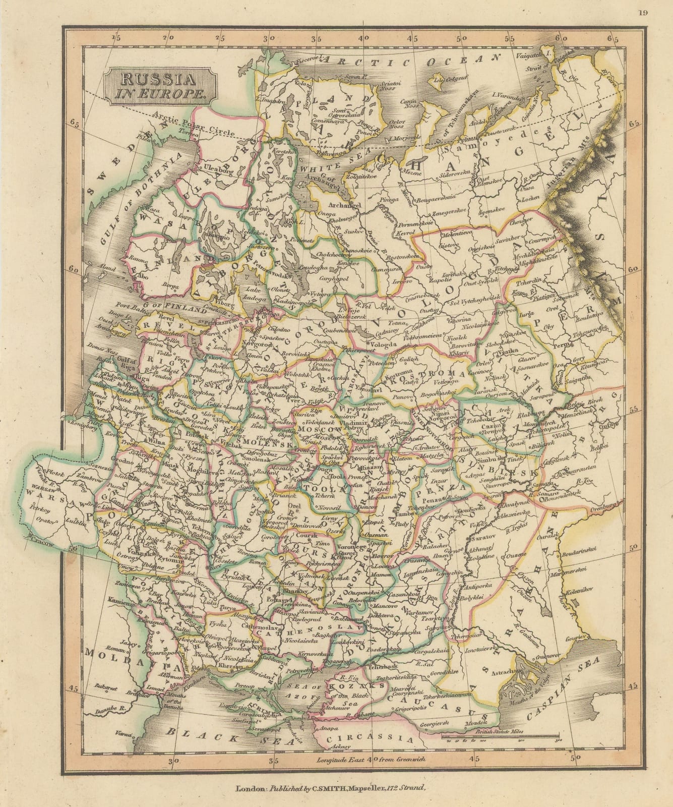 Charles Smith, Russia in Europe, 1808