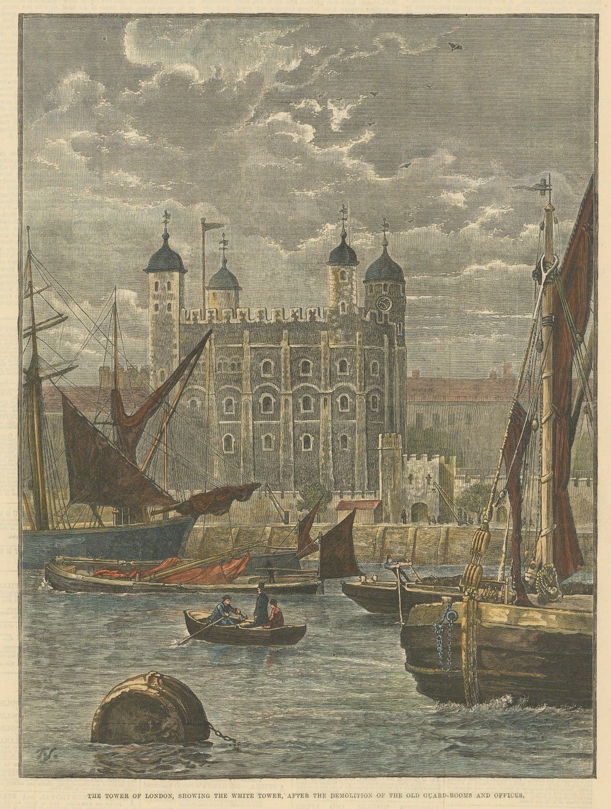 Illustrated London News (ILN), London - Tower of London, 1883