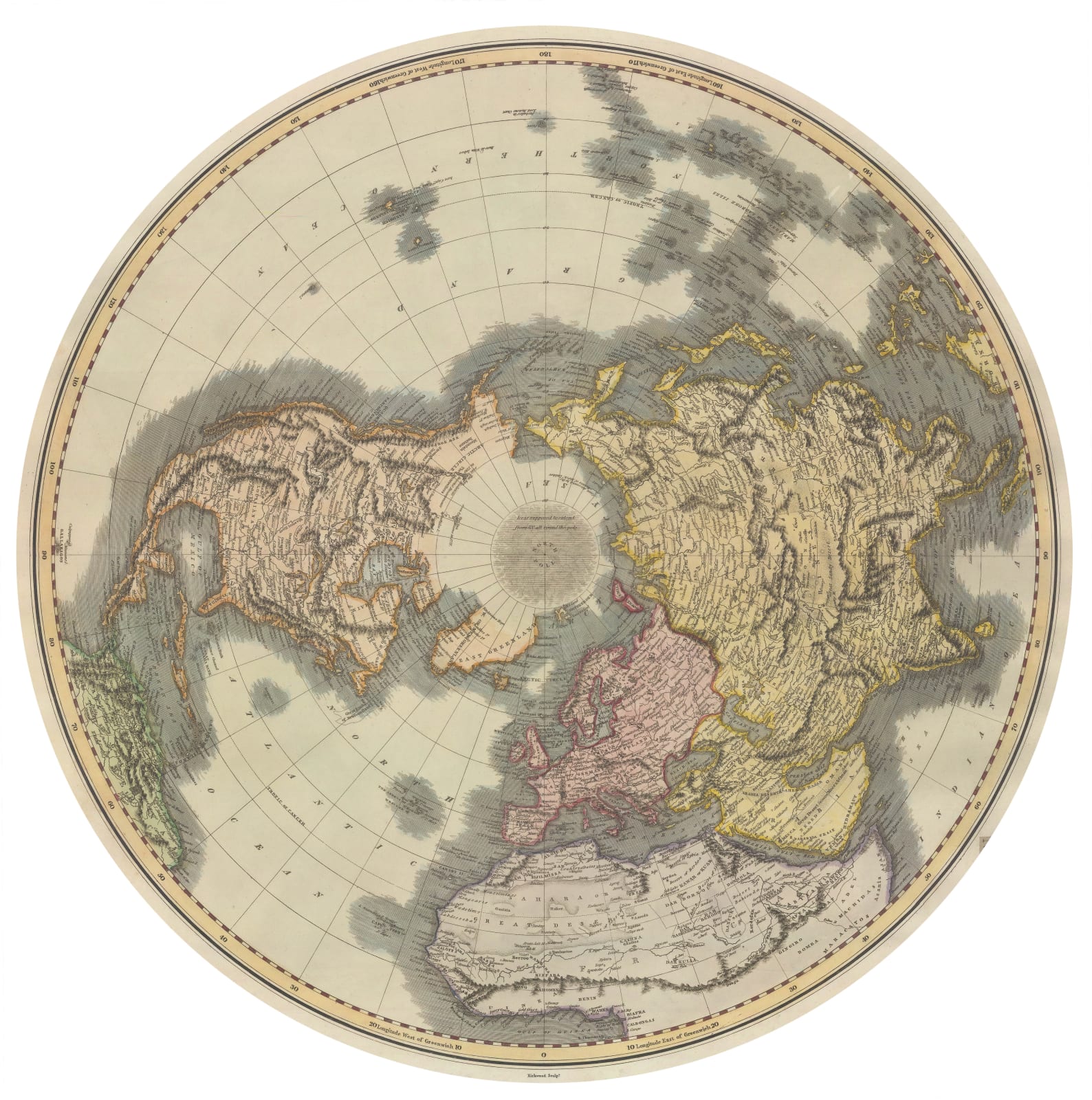 John Thomson, Northern and Southern Hemispheres, 1820 c.
