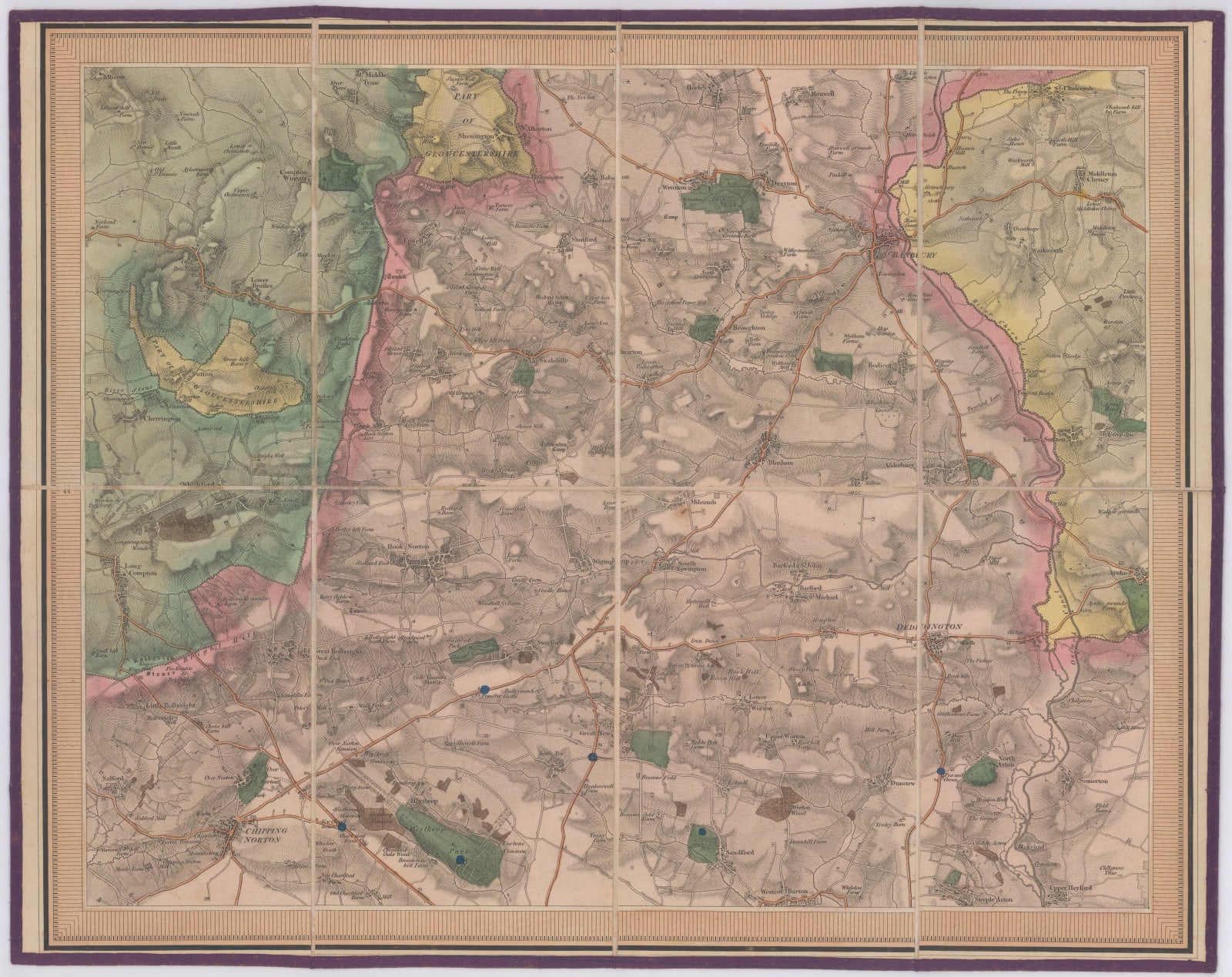 James Gardner, Cotswolds - Chipping Norton, Banbury & Deddington, 1833 c.