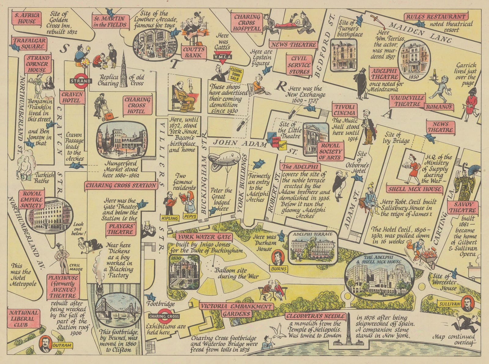 J.P. Sayer, The Strand , 1947