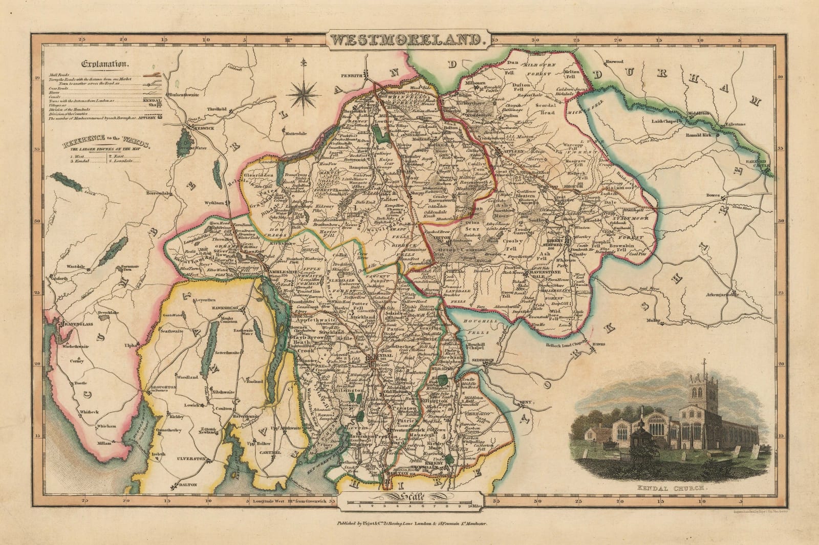 James Pigot, Westmoreland, 1840 c.