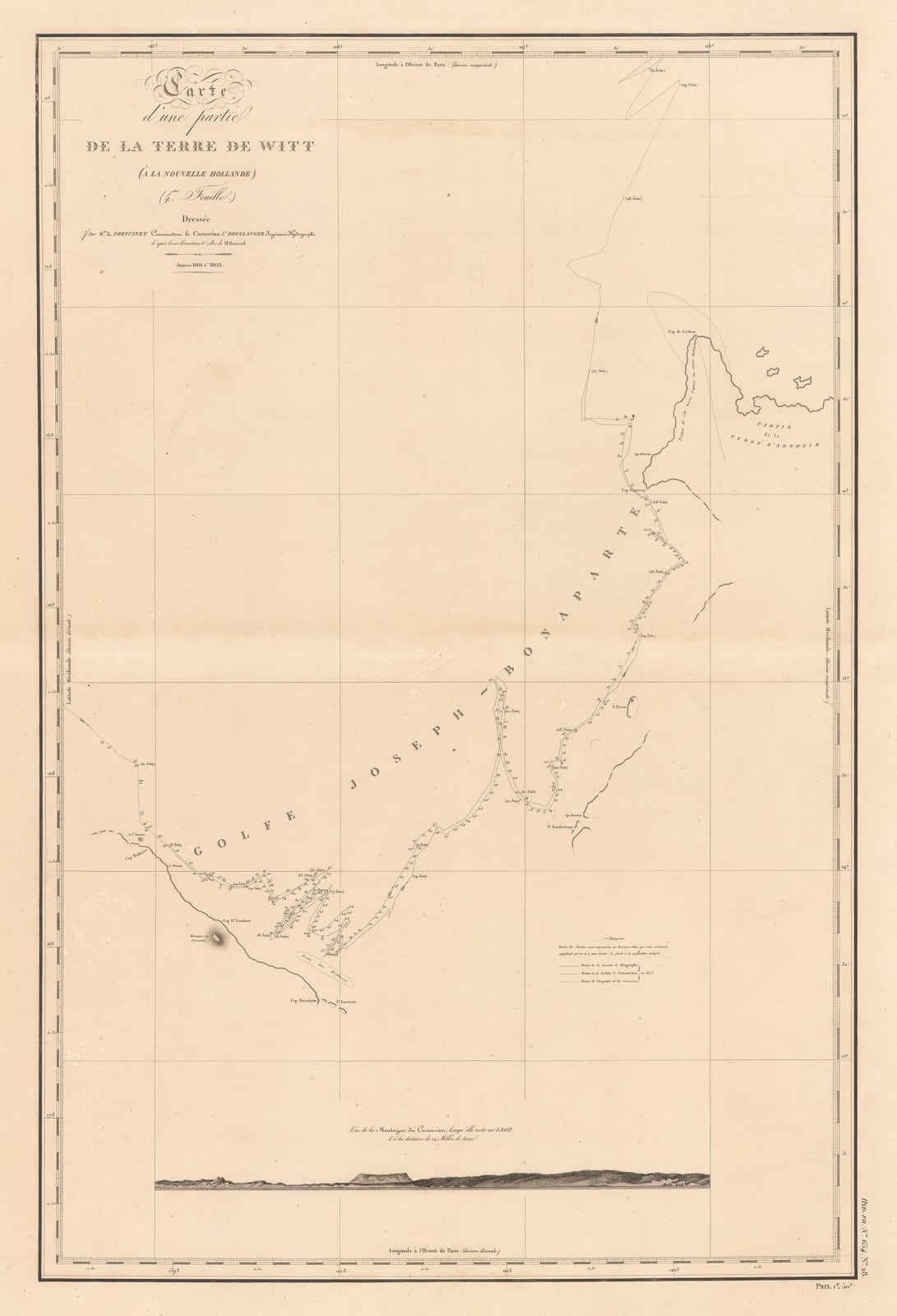 Louis-Claude de Freycinet, Joseph Bonaparte Gulf, 1811