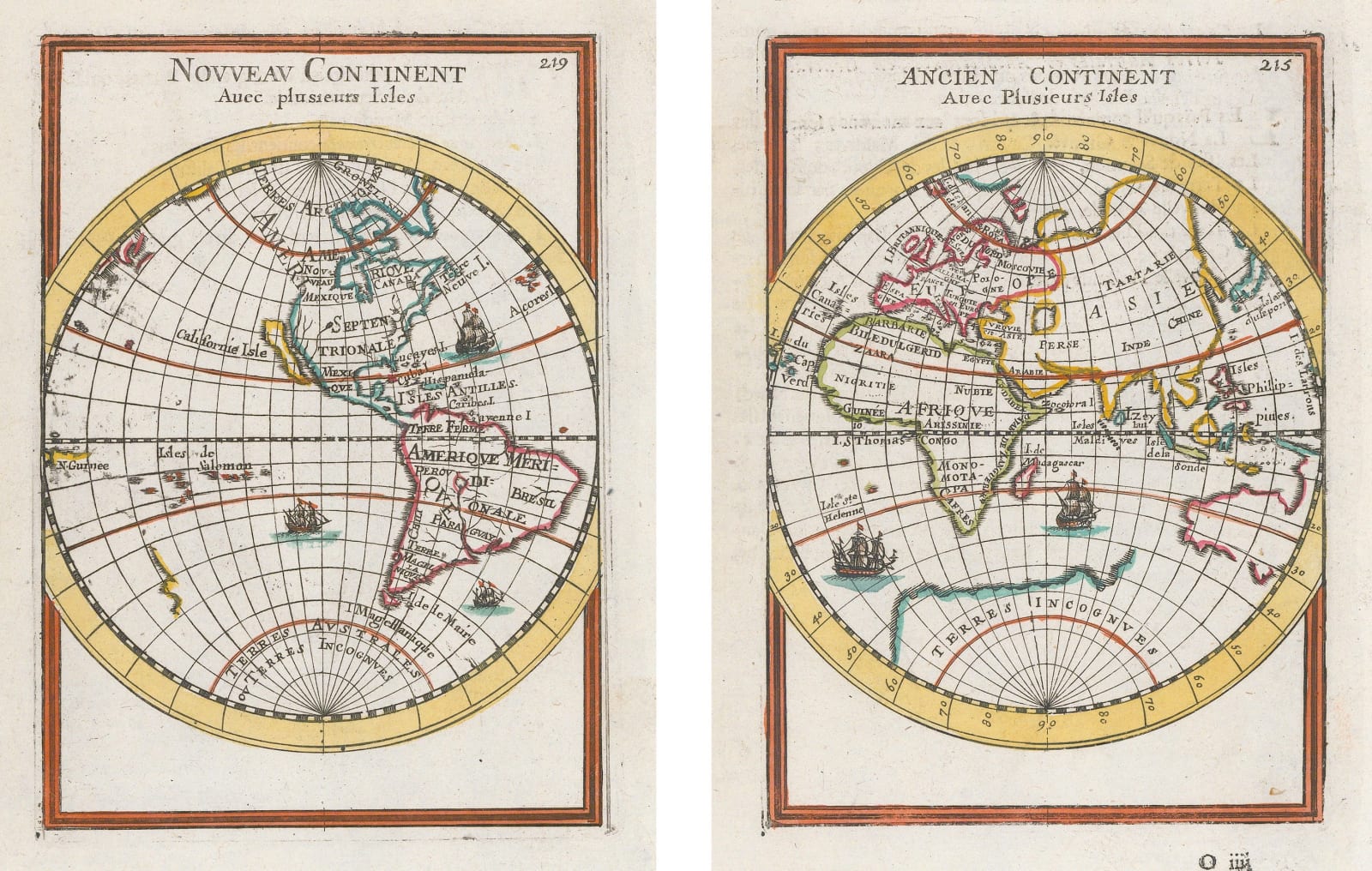 Alain Manesson Mallet, Du Globe Terrestre, 1683