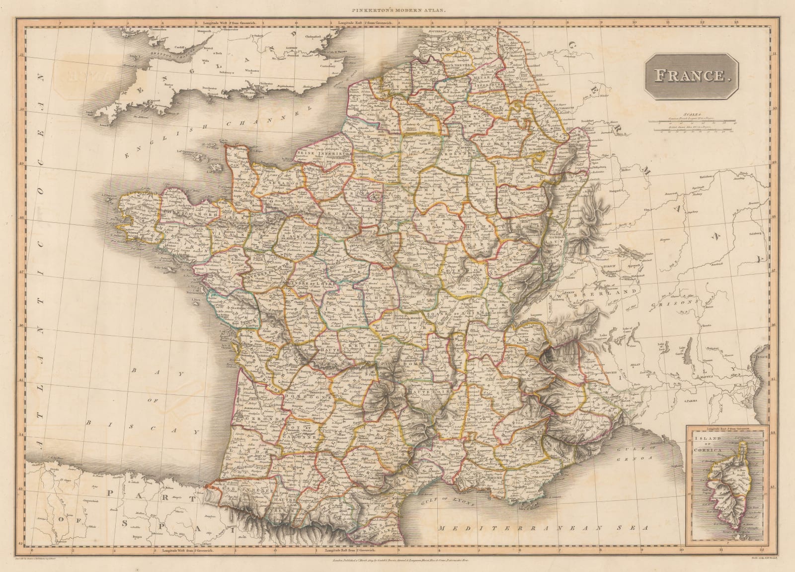 John Pinkerton, France, 1809