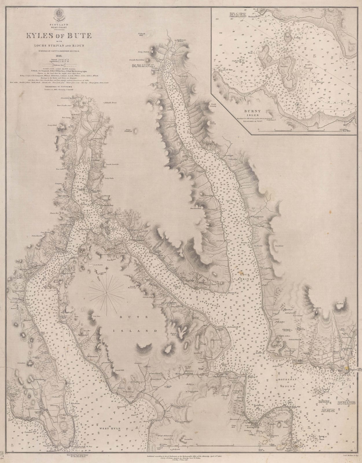 British Admiralty, Kyles of Bute, 1867