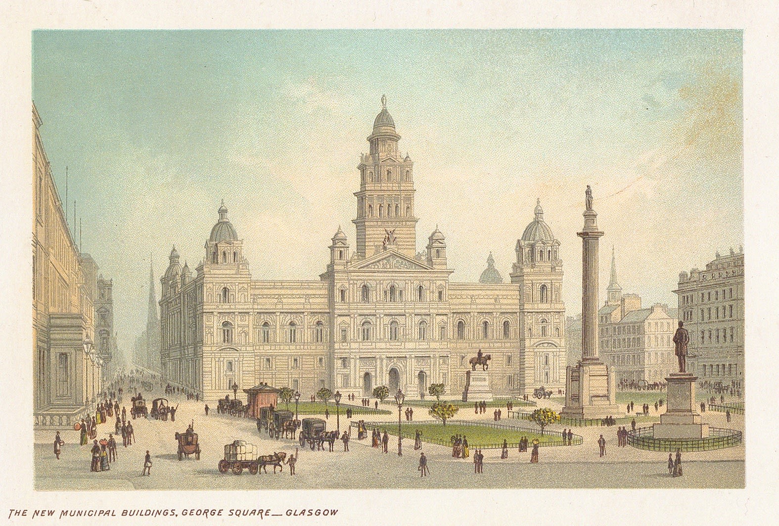 Thomas Nelson, Scotland - Glasgow, City Chambers, 1889