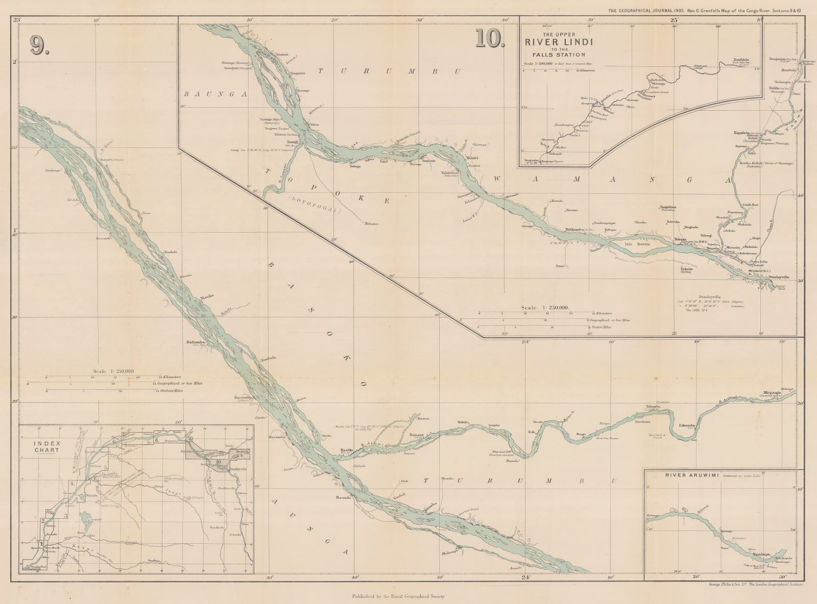 Royal Geographical Society (RGS), The Congo River, 1902