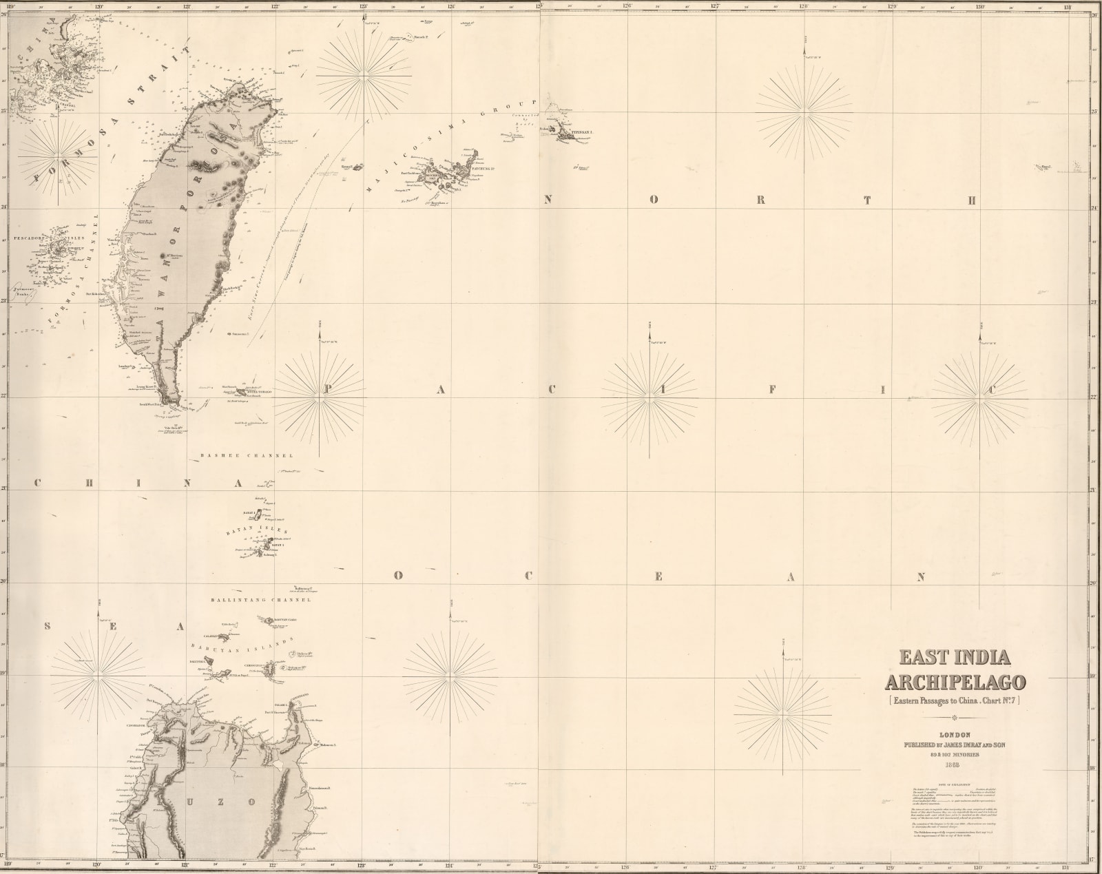 James Imray, Taiwan and the North Pacific, 1863
