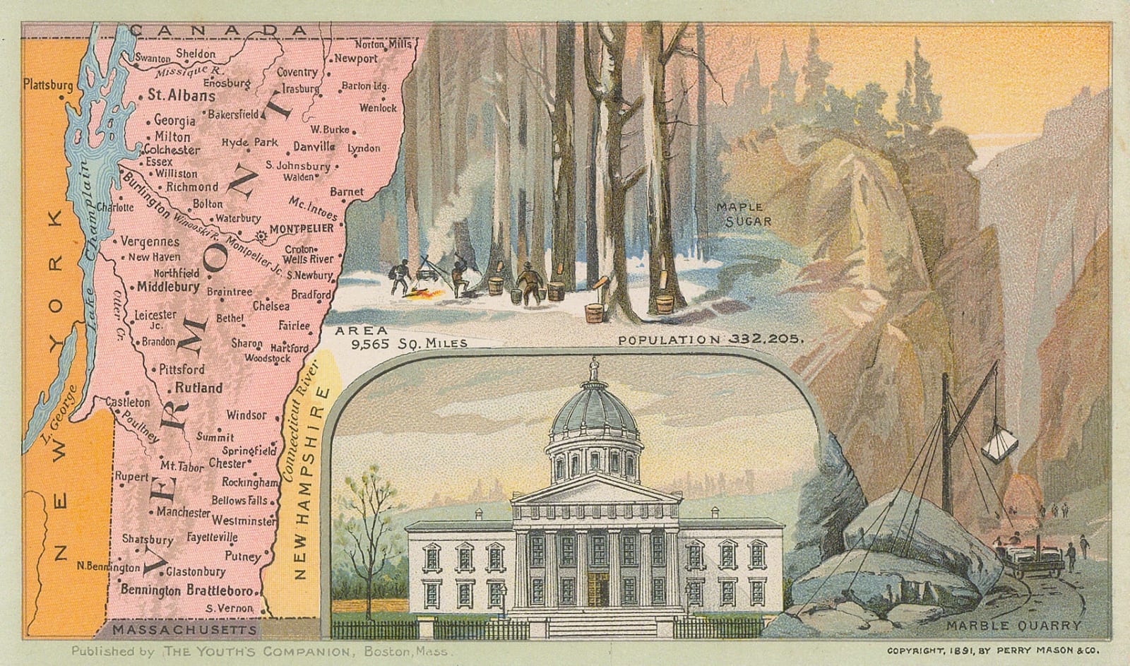 Perry Mason & Co., Vermont, 1891