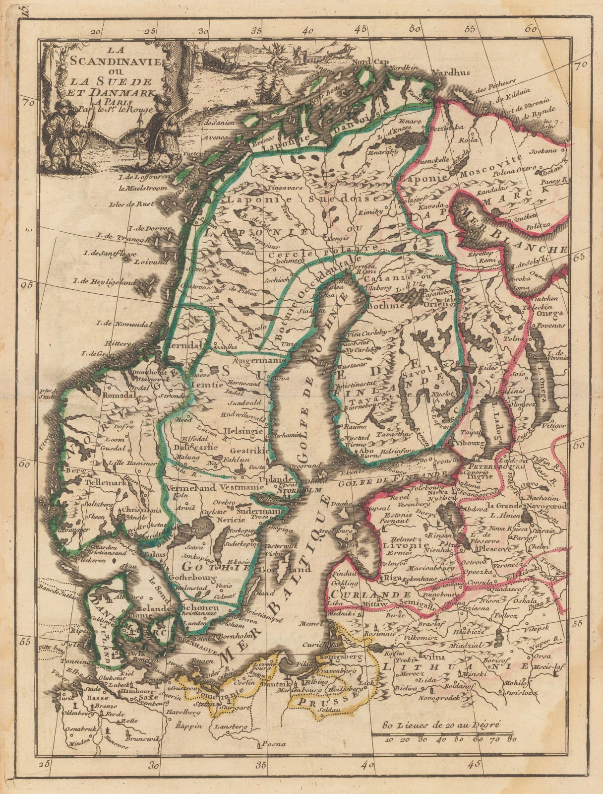 Georges-Louis Le Rouge, Scandinavia, 1756