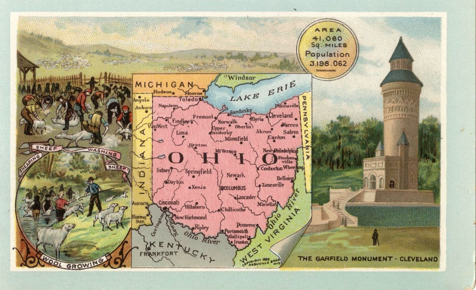 Arbuckle Brothers Company, Ohio, 1889