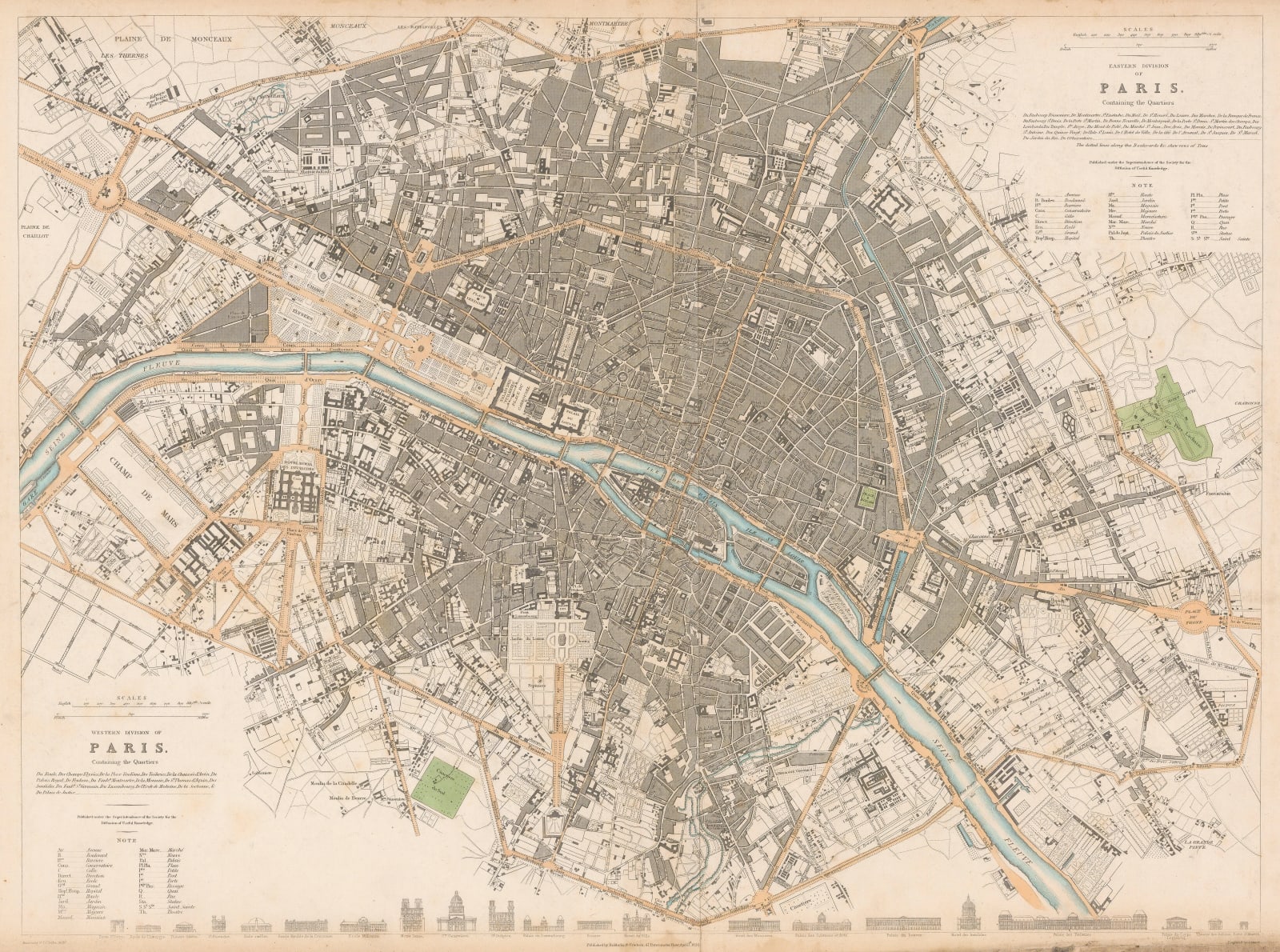 Society for the Diffusion of Useful Knowledge (SDUK), Paris, 1854 c.