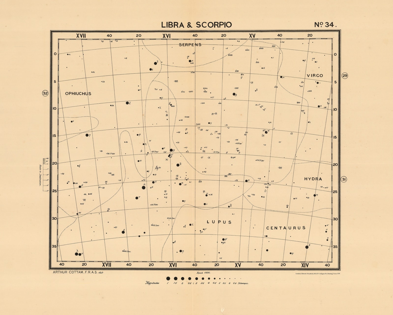 Edward Stanford, Libra and Scorpio, 1891