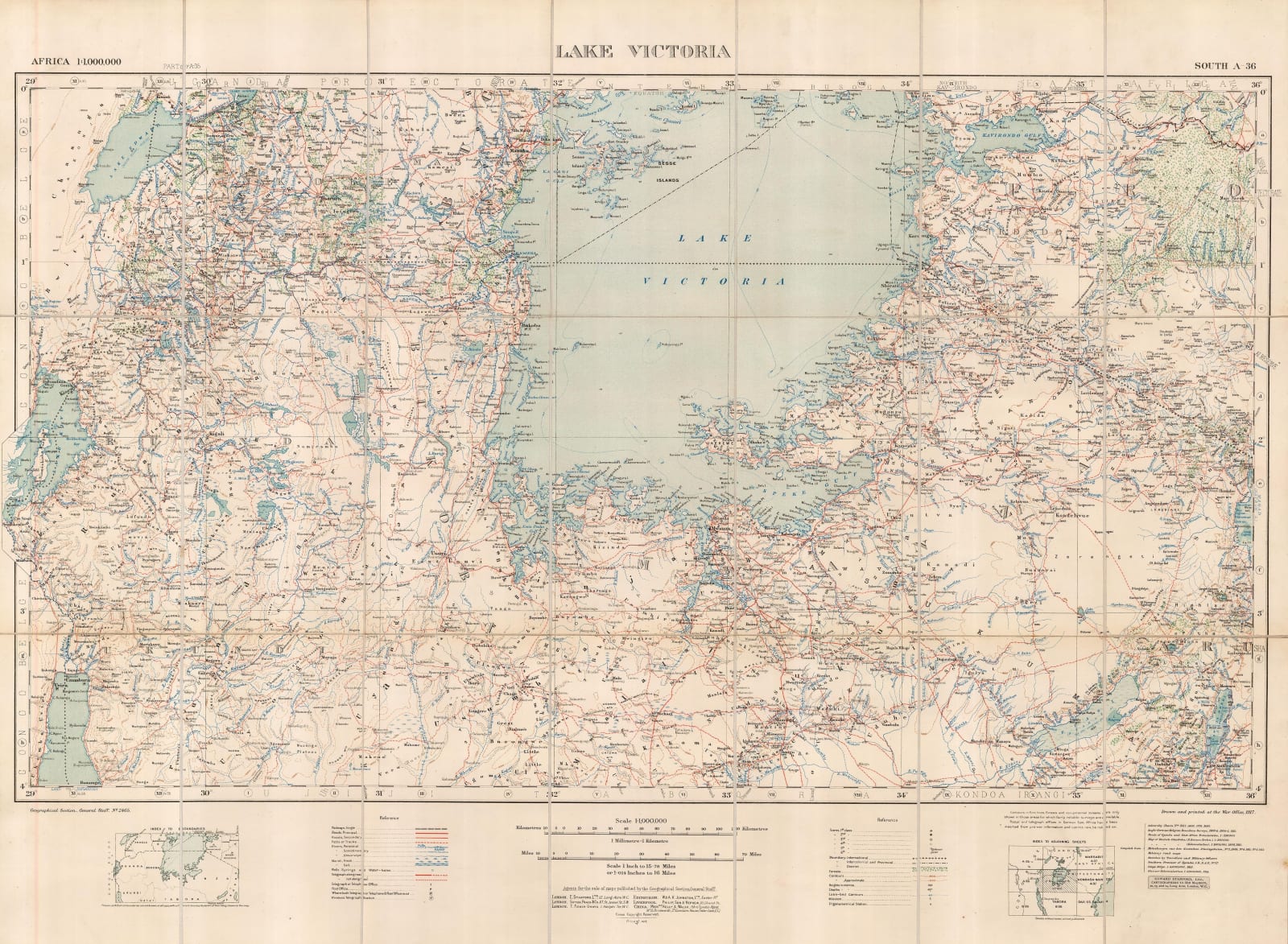 War Office, Lake Victoria, 1917