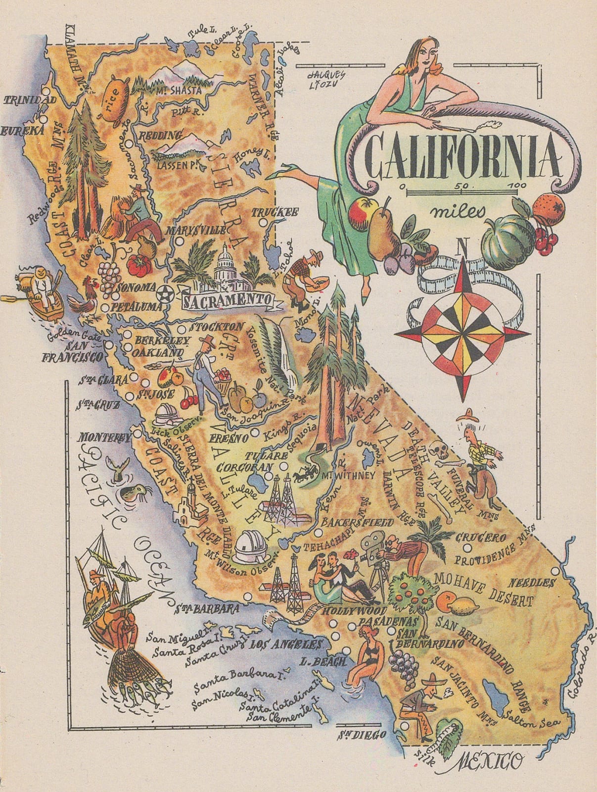 Dore Ogrizek, California, 1946