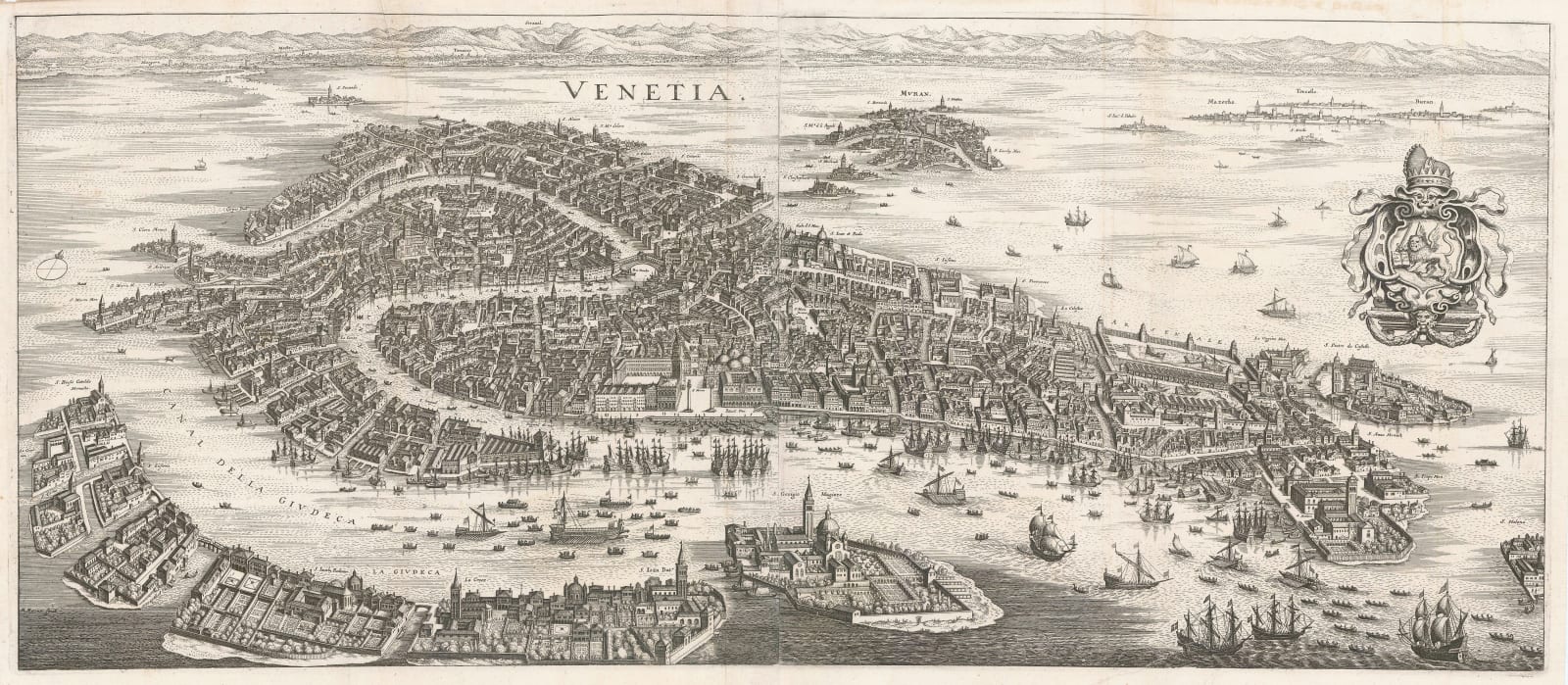Matthäus Merian, Venice, 1646