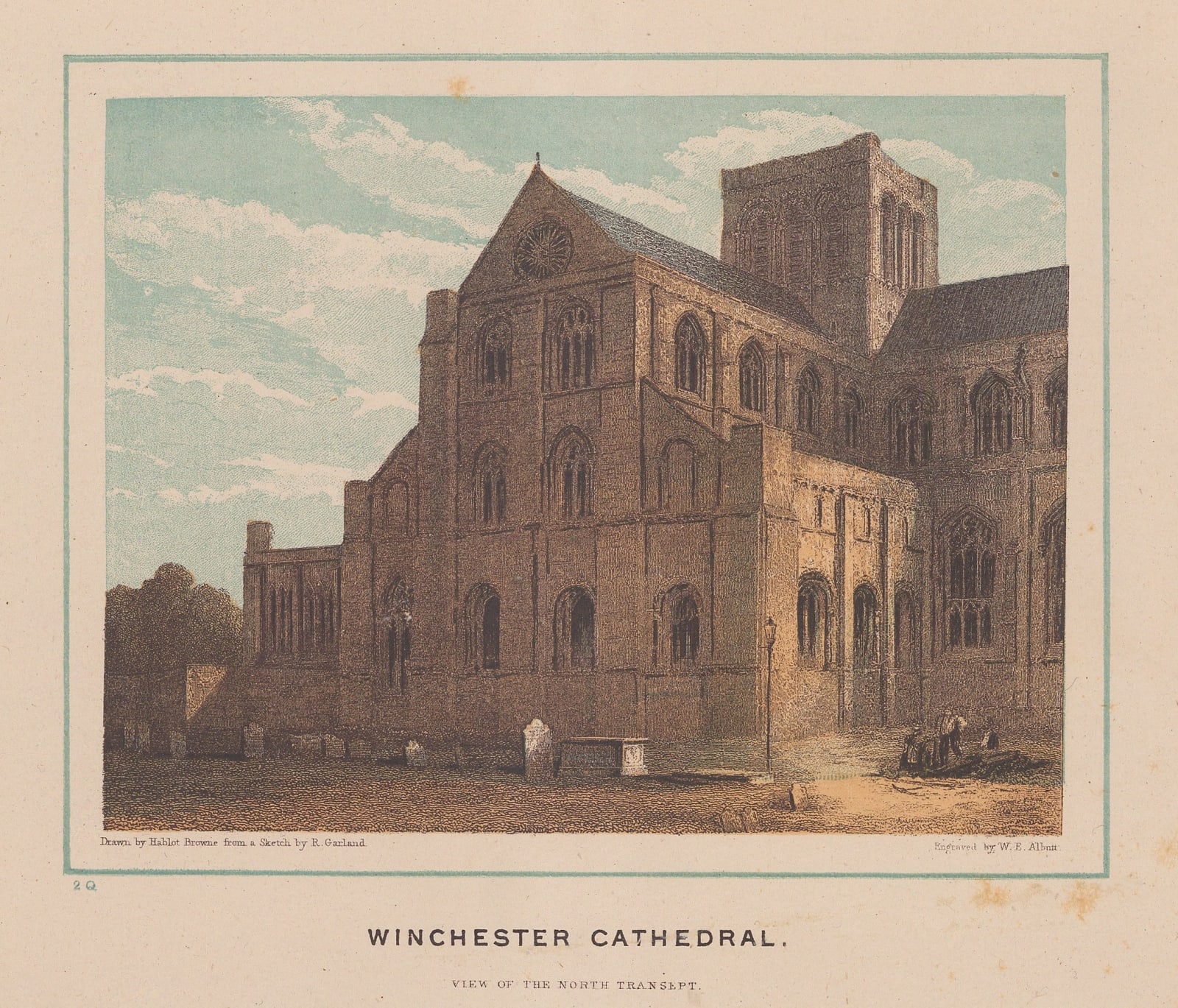 Henry & Benjamin Winkles, Winchester Cathedral, 1836