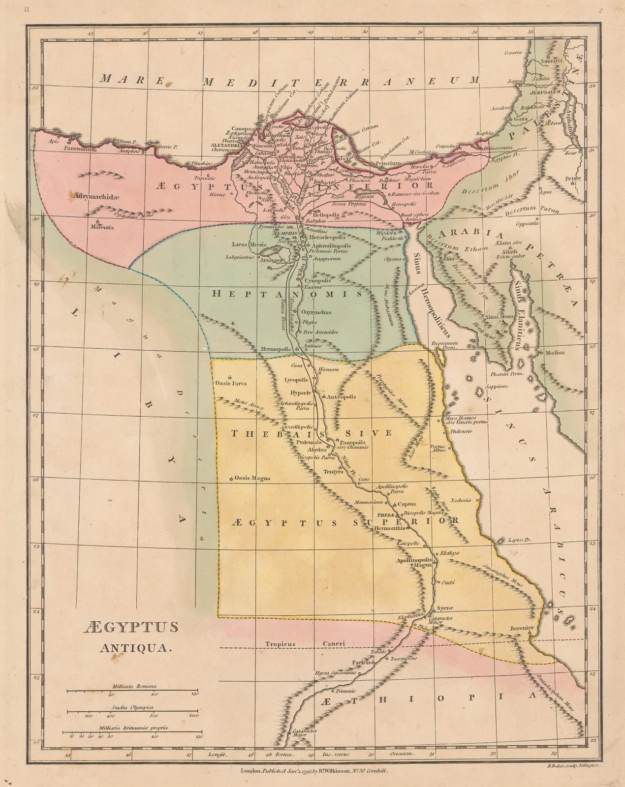 Robert Wilkinson, Ancient Egypt, 1796
