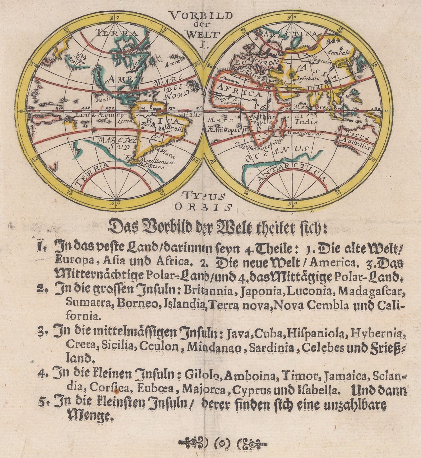 Johann Ulrich Muller, Vorbild der Welt I., 1692