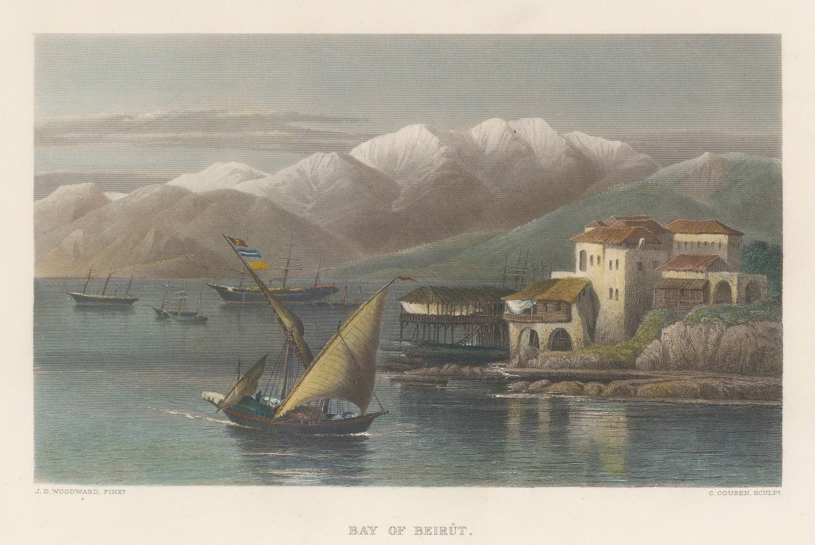 Col. Charles Wilson, Lebanon - Beirut, 1883 c.