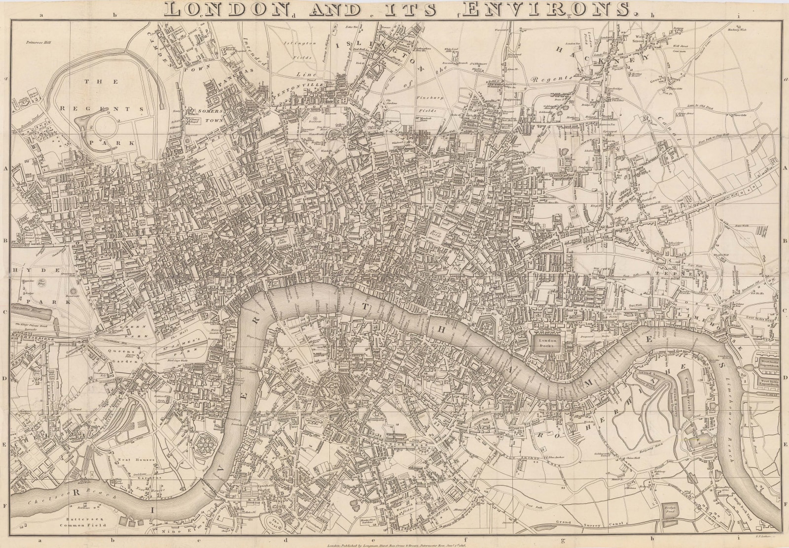 Longman & Co., London and its Environs, 1818
